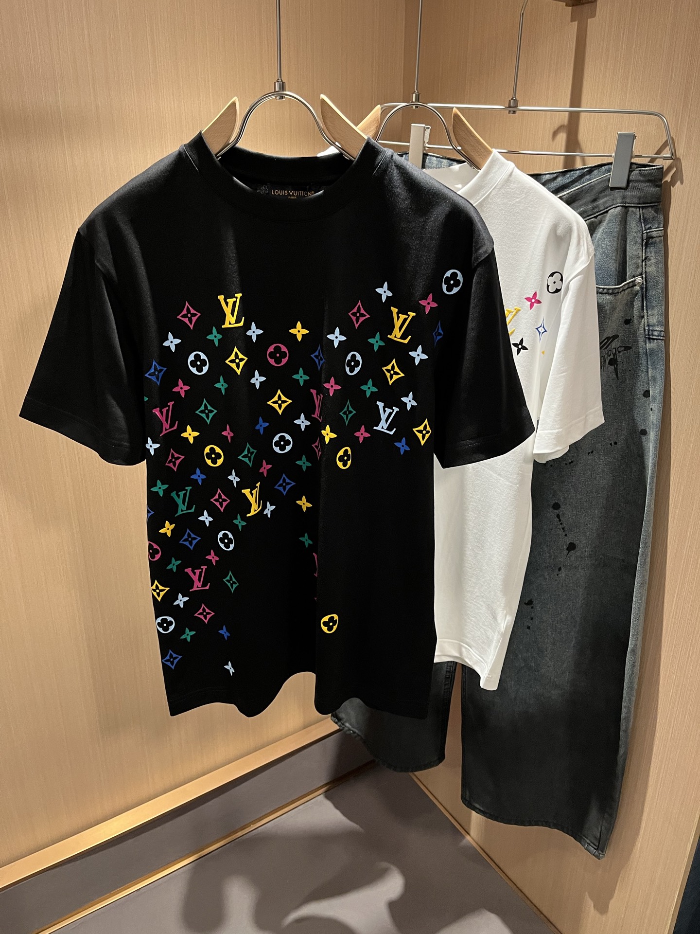 LouisVuitt* * 2025 T logo 100% S-2XL Manica corta