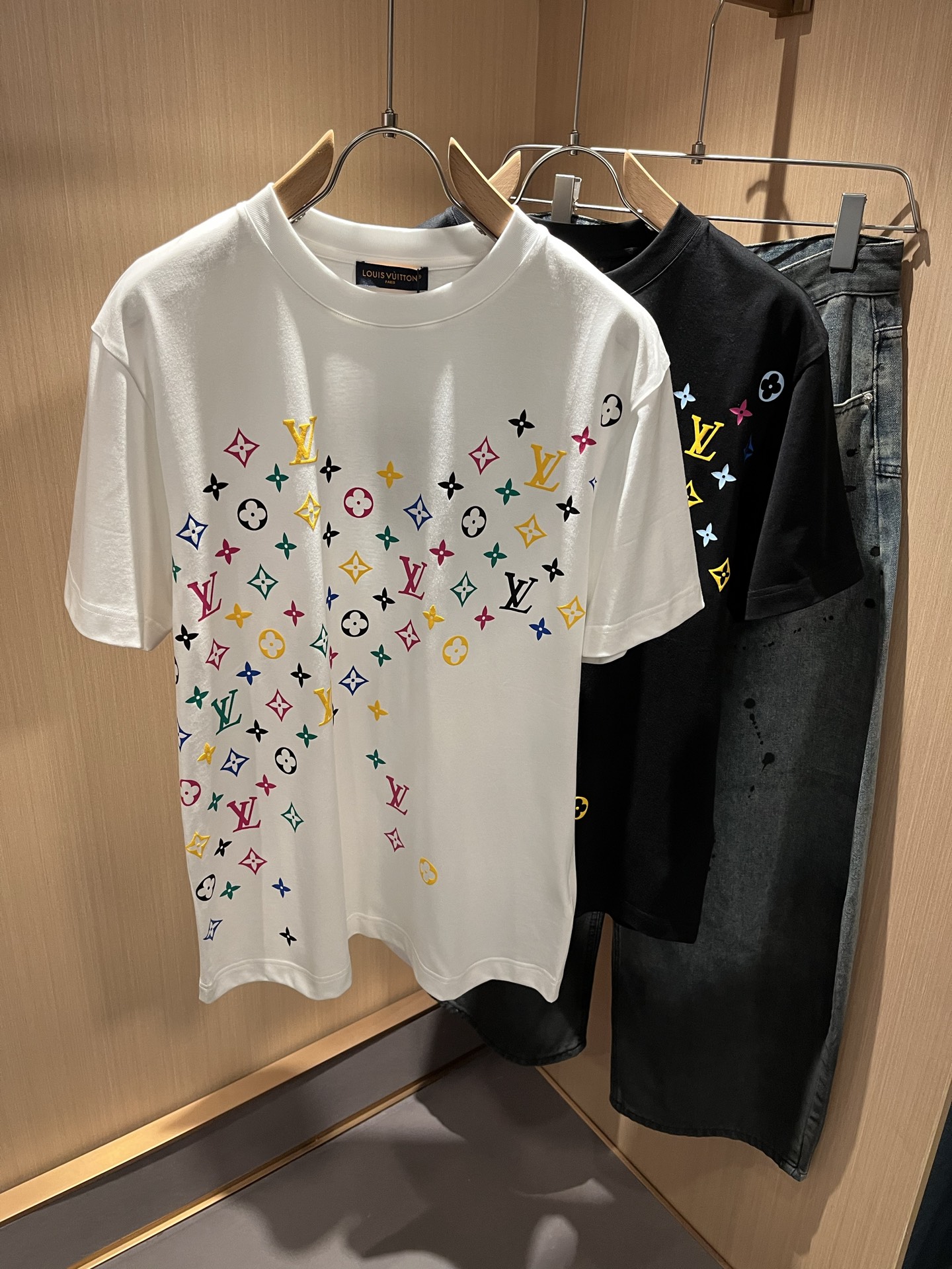 LouisVuitt* * 2025 T logo 100% S-2XL Manica corta