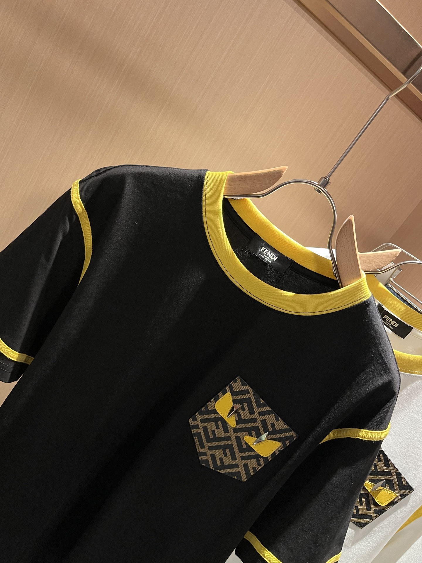 FEN*I FD家族 短袖T恤服装,男,女 4