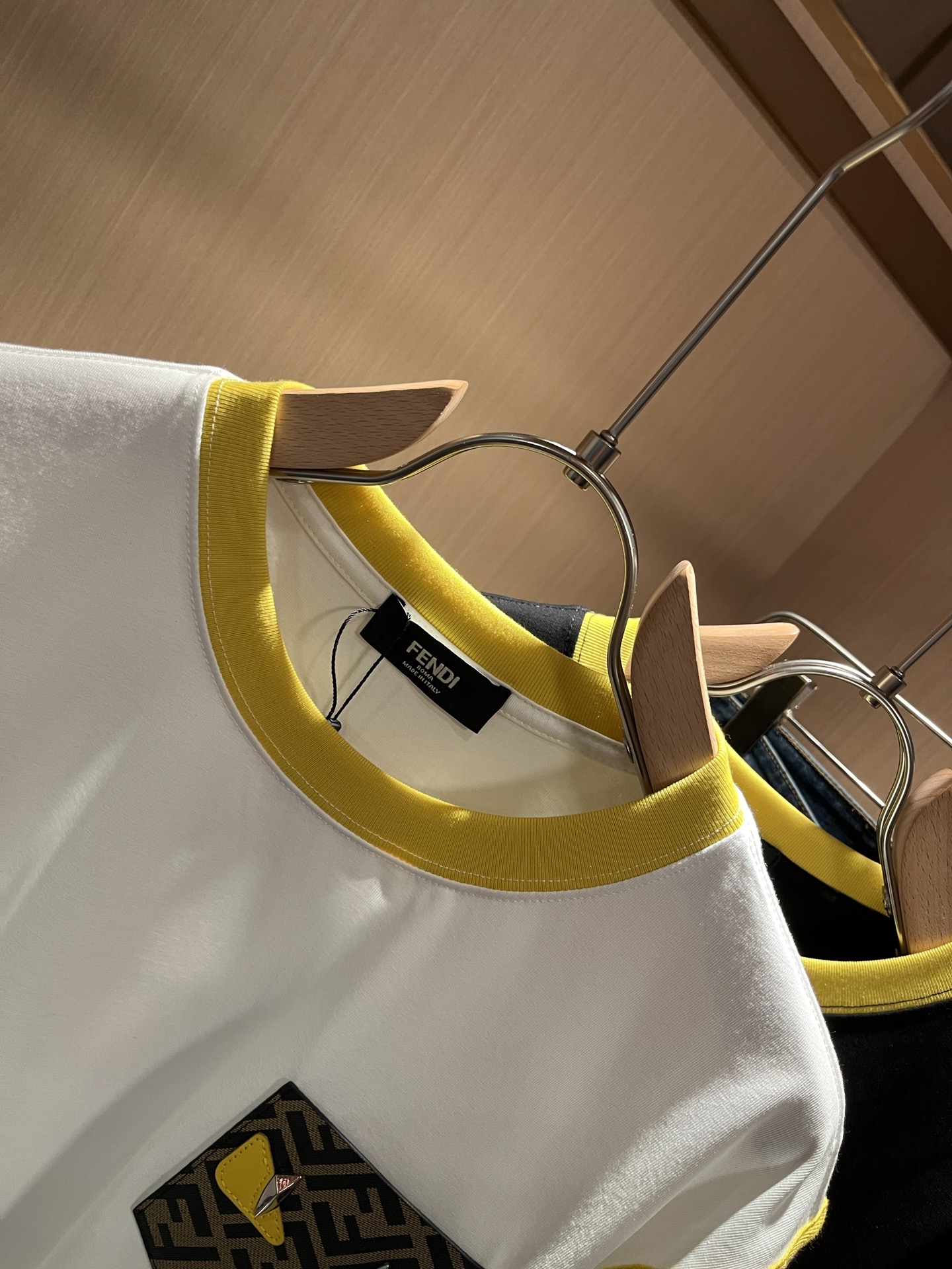 Fendi FD家族 短袖T恤服装,男,女 5