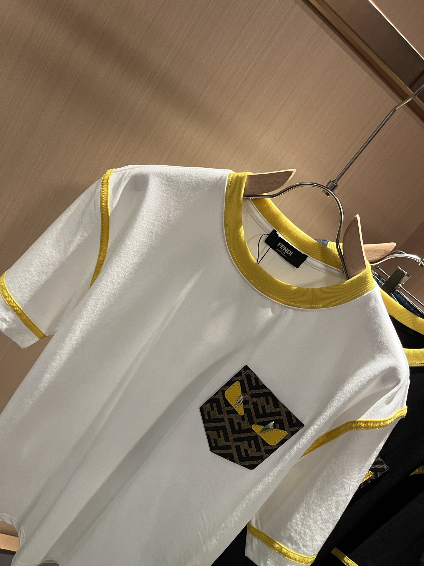 Fendi FD家族 短袖T恤服装,男,女 4