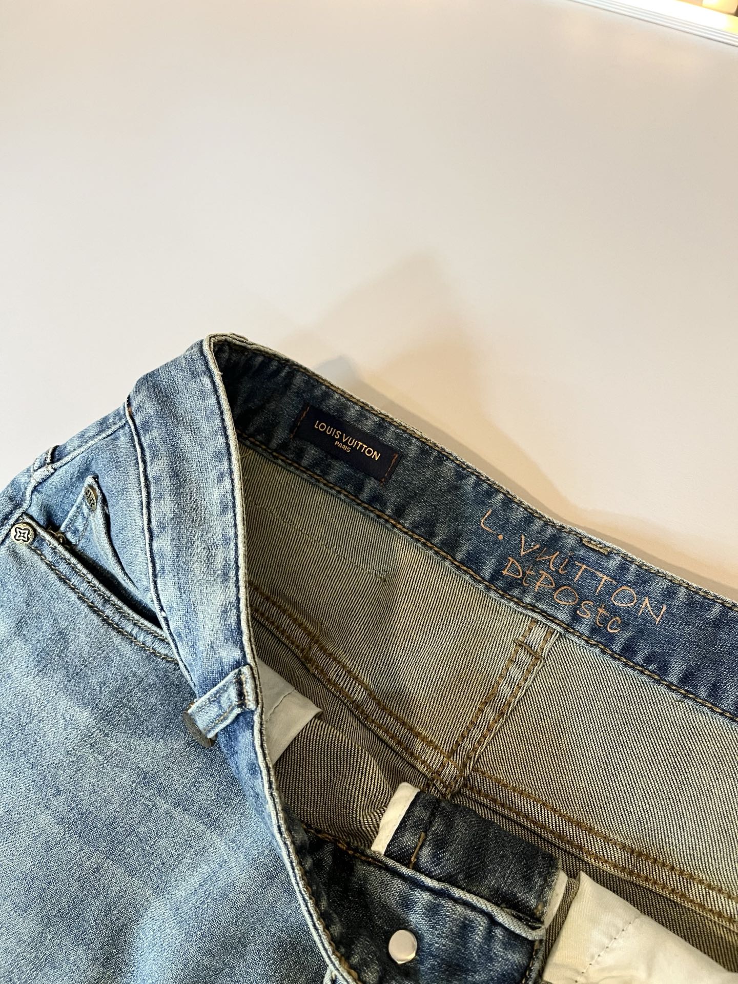 Louis Vuitton 经典仔裤系列 牛仔长裤服装,男 7