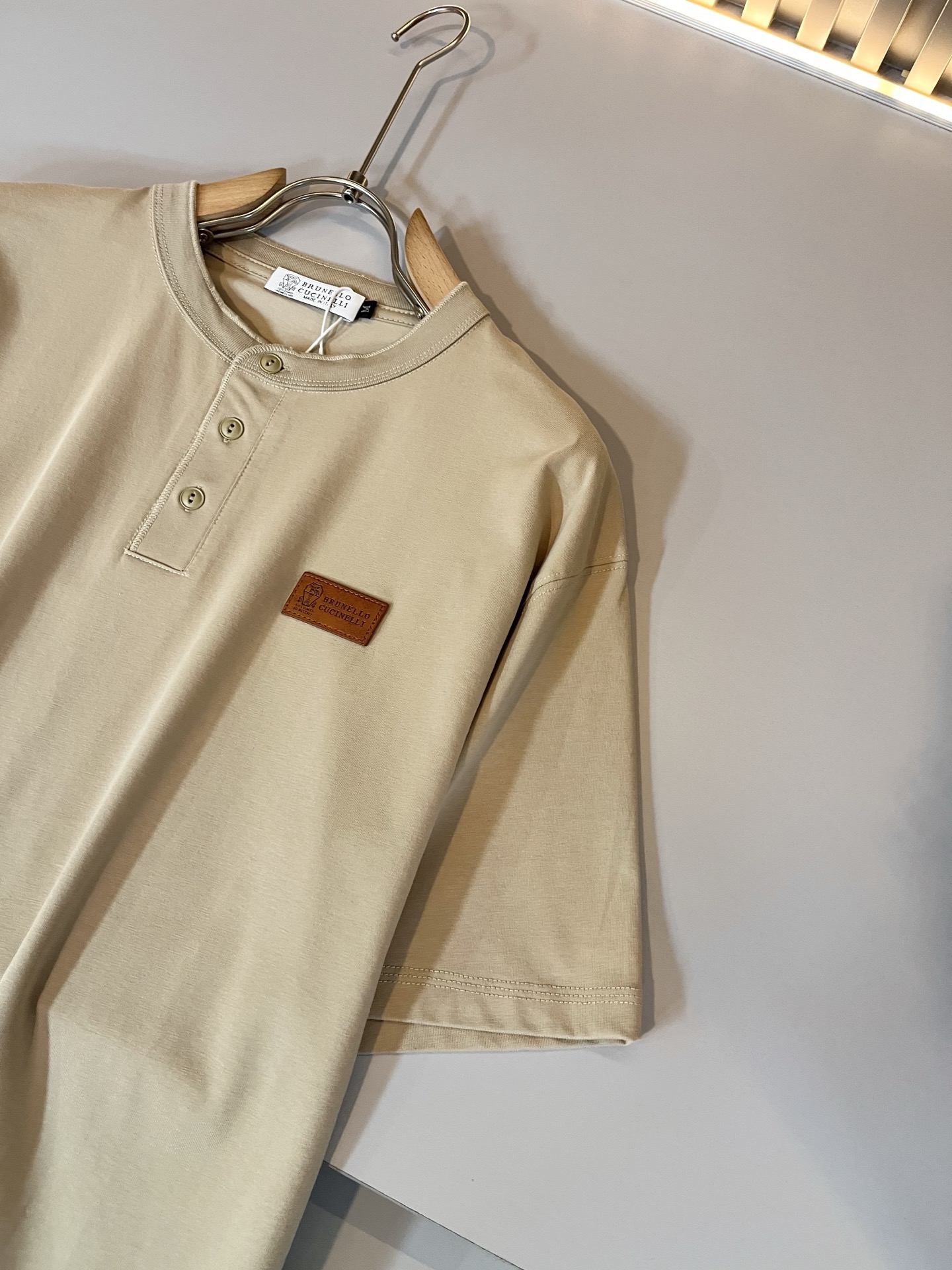 Brunello Cucineli  男士短袖T恤服装,男 6