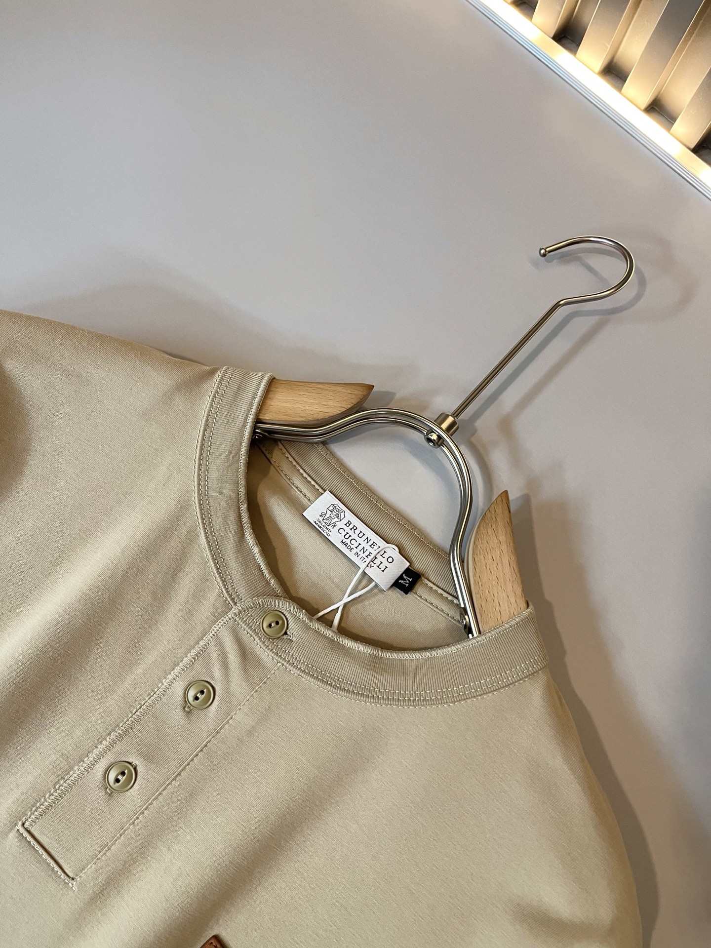 Brunello Cucineli  男士短袖T恤服装,男 7