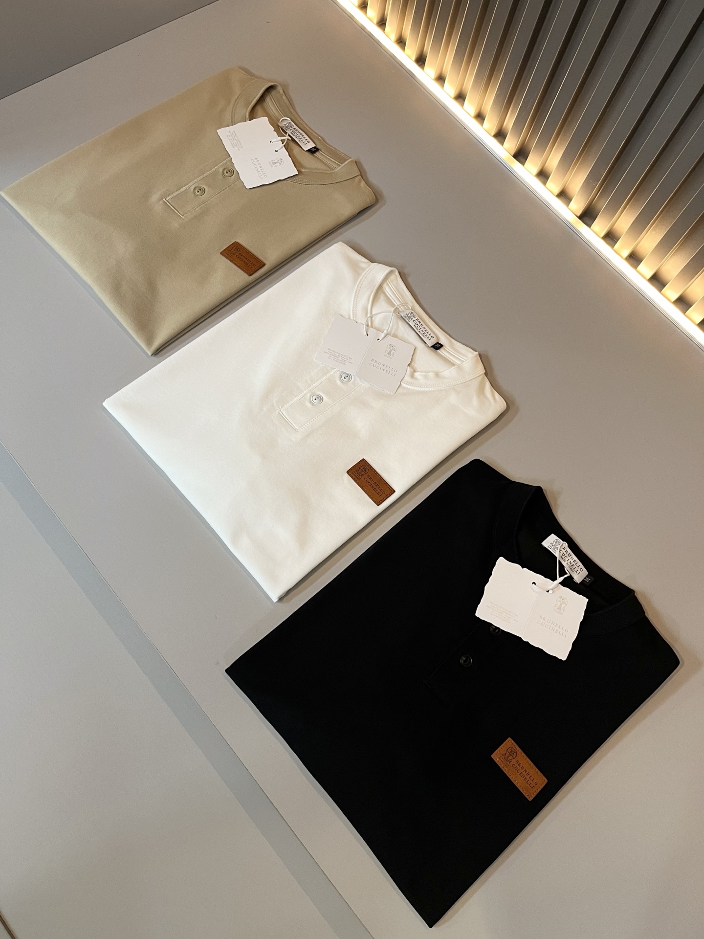 BC-Brunello Cucineli 2025春夏新款男士短袖T恤，众多明星都爱穿...