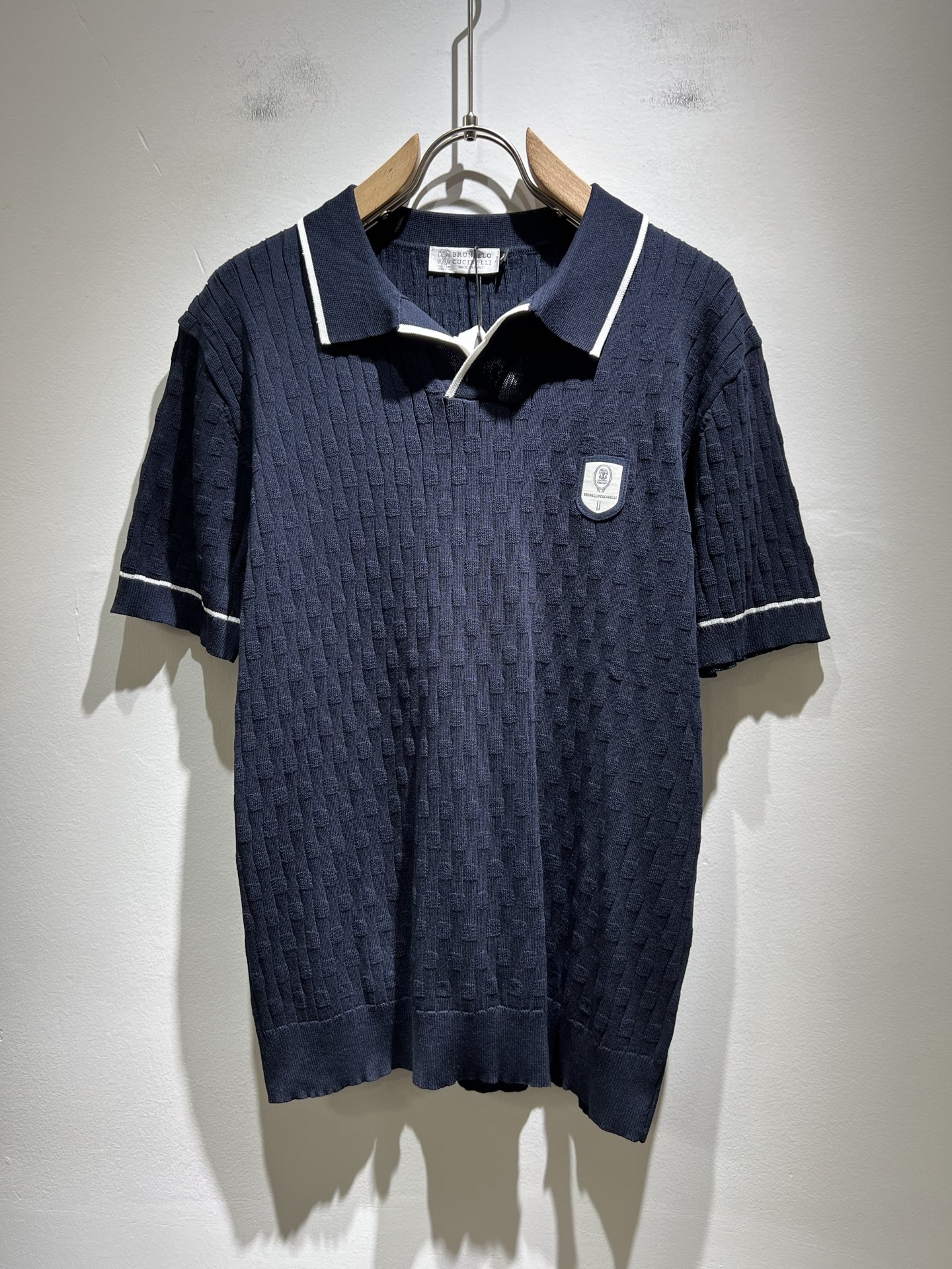 BC-Brunello Cucineli 2025春夏新款男士短袖伊力特针织Polo衫，众...