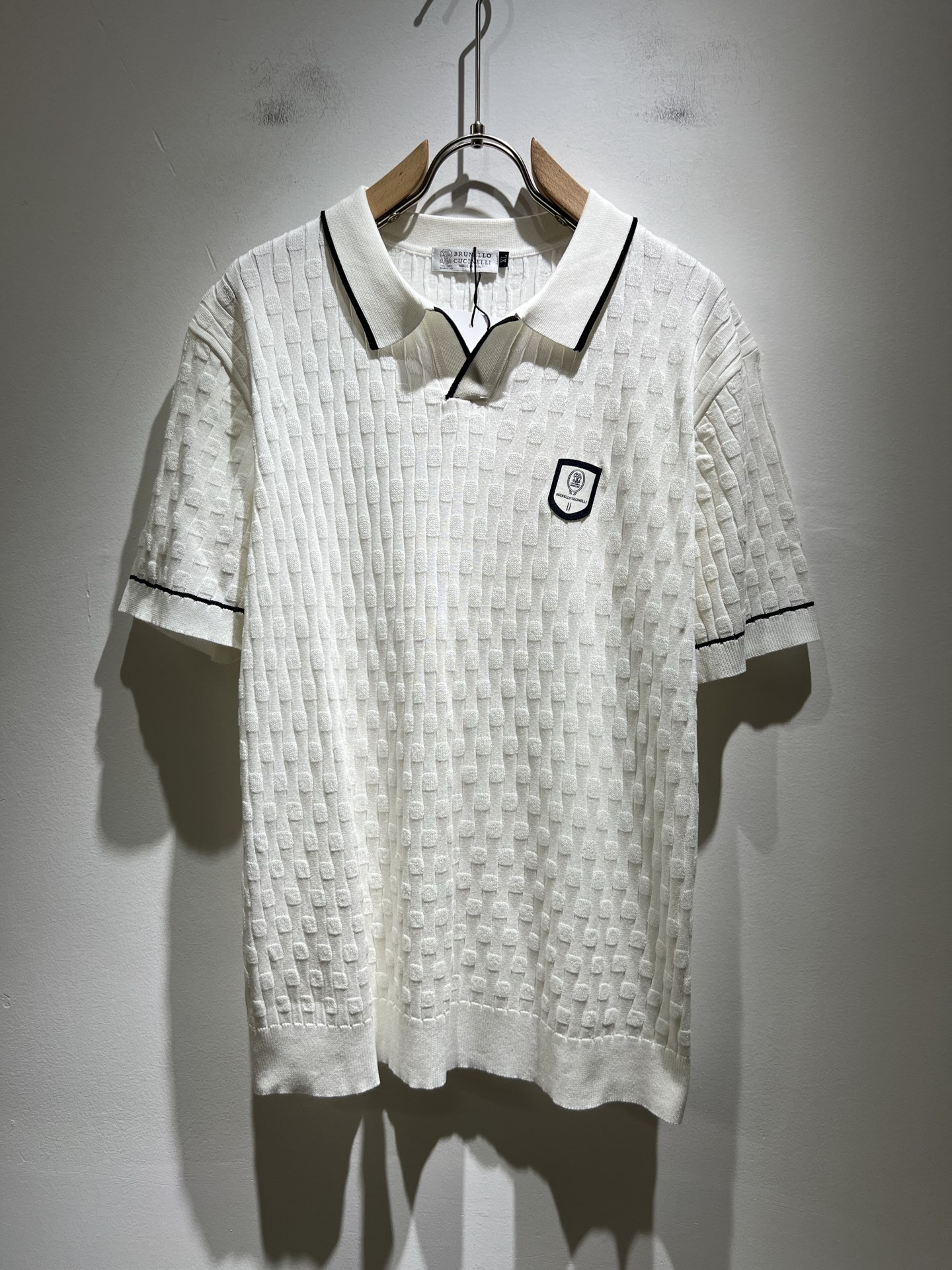 BC-Brunello Cucineli 2025春夏新款男士短袖伊力特针织Polo衫，众...