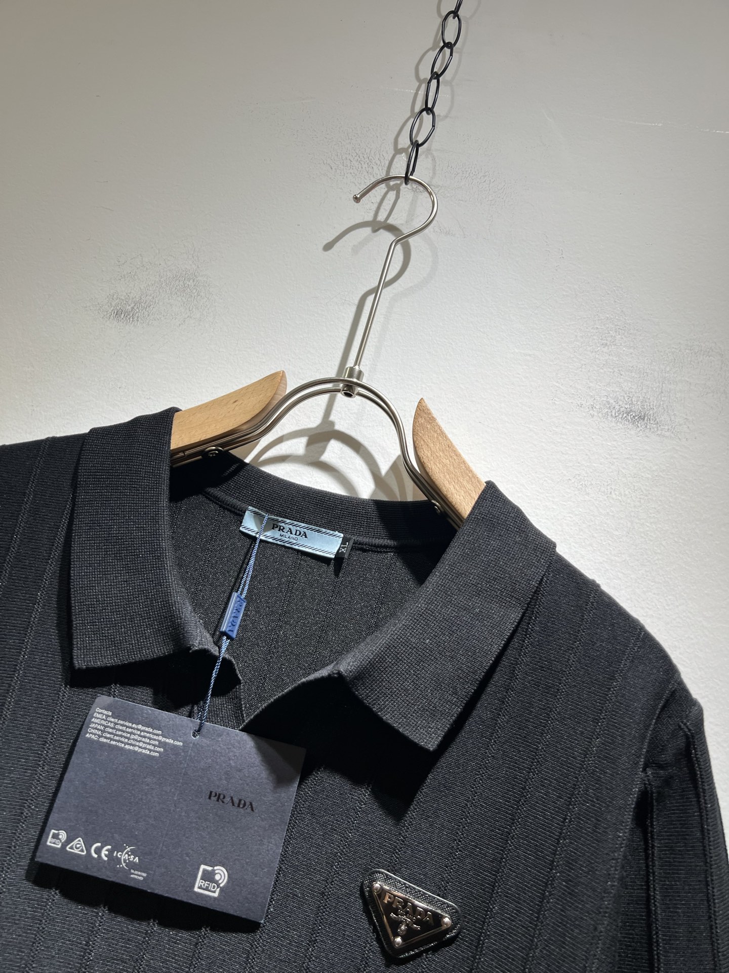 Prada  男士短袖T恤服装,男 5