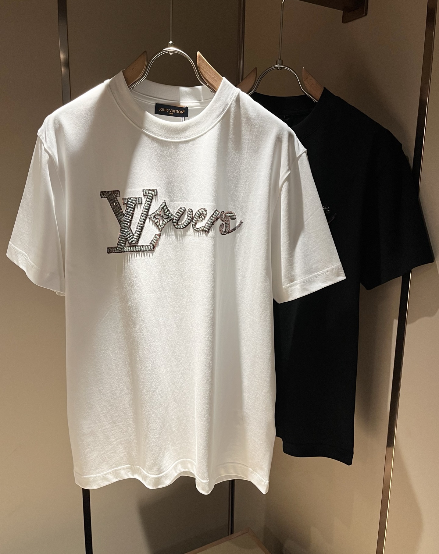 LouisVuitt* * 2025 T logo 100% S-2XL Manica corta