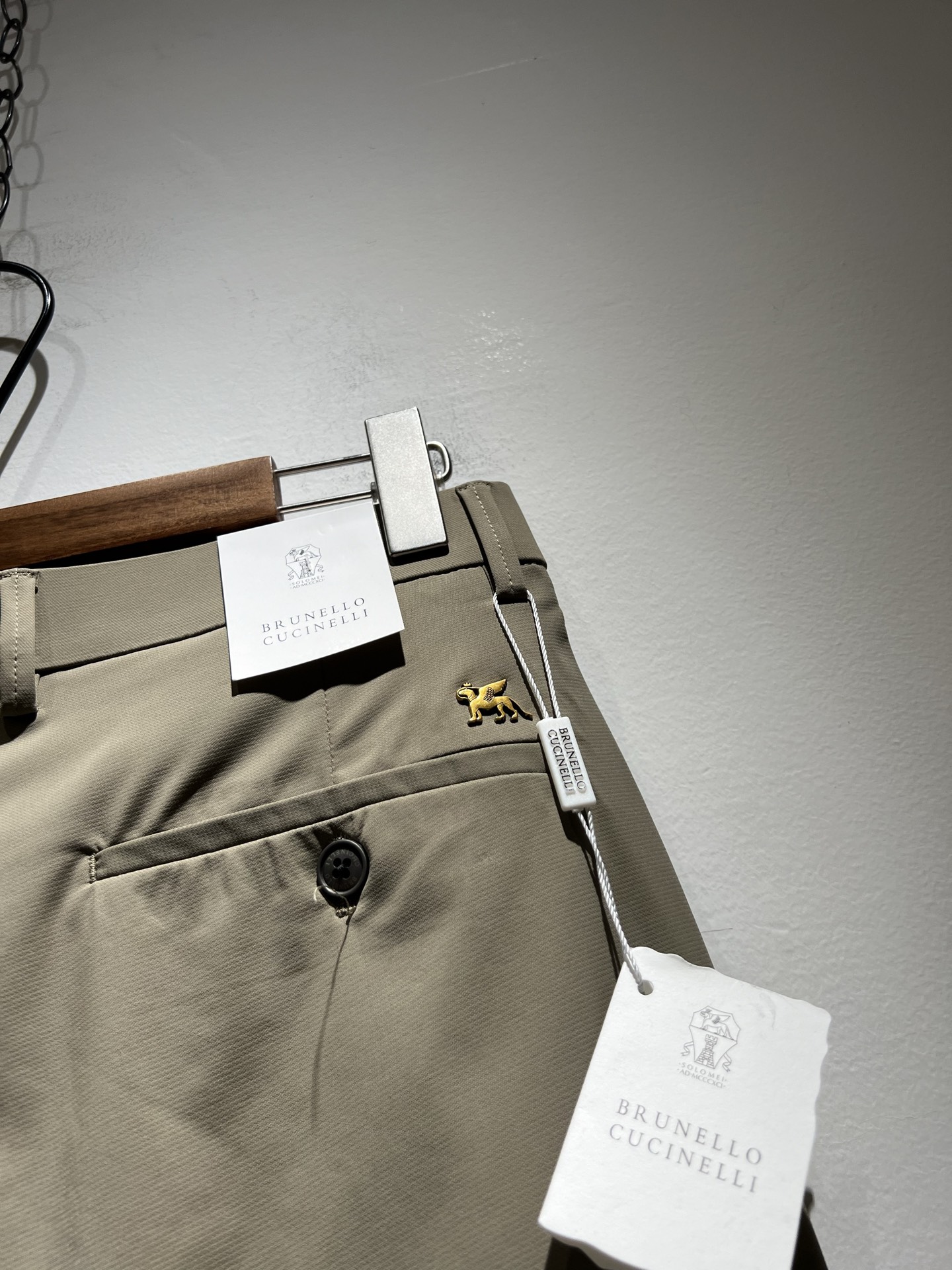 Brunello Cucineli  休闲西裤服装,男 9