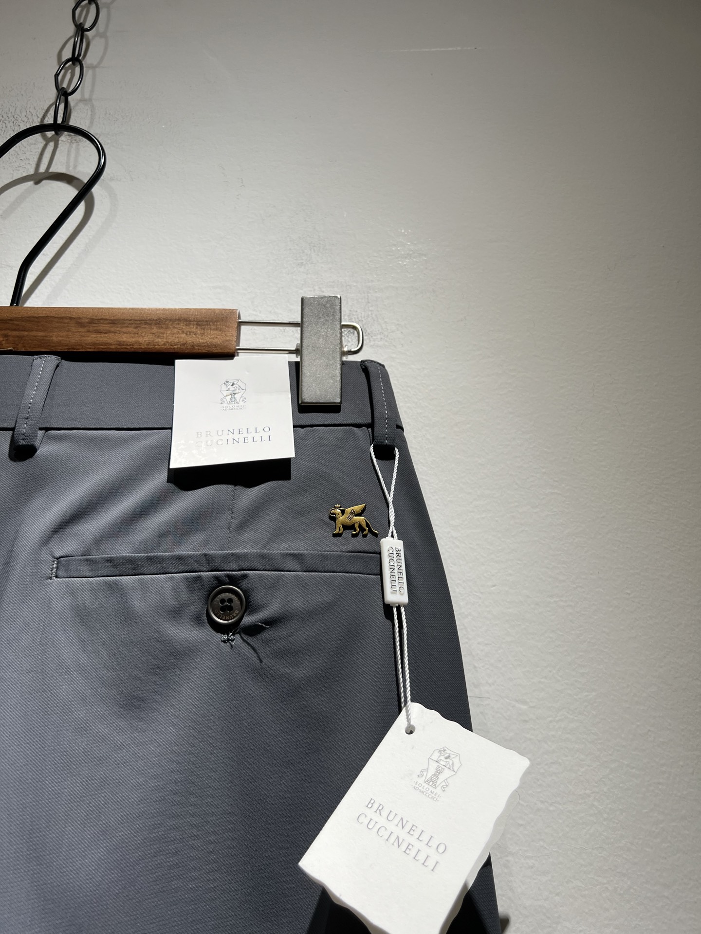 Brunello Cucineli  休闲西裤服装,男 9
