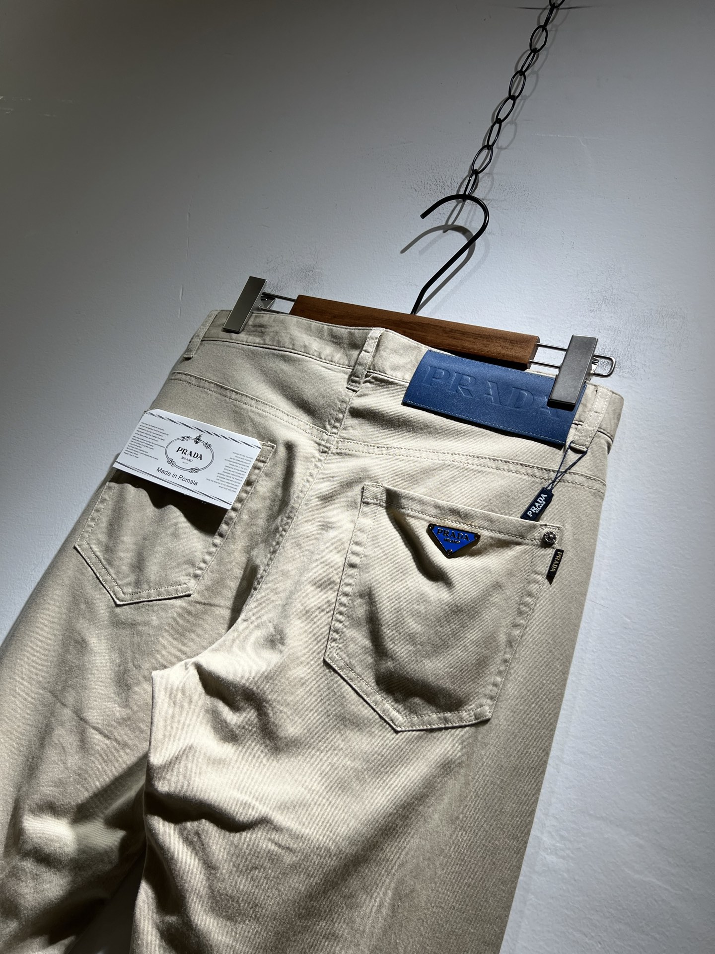 PRA*DA  男士休闲牛仔裤服装,男 7