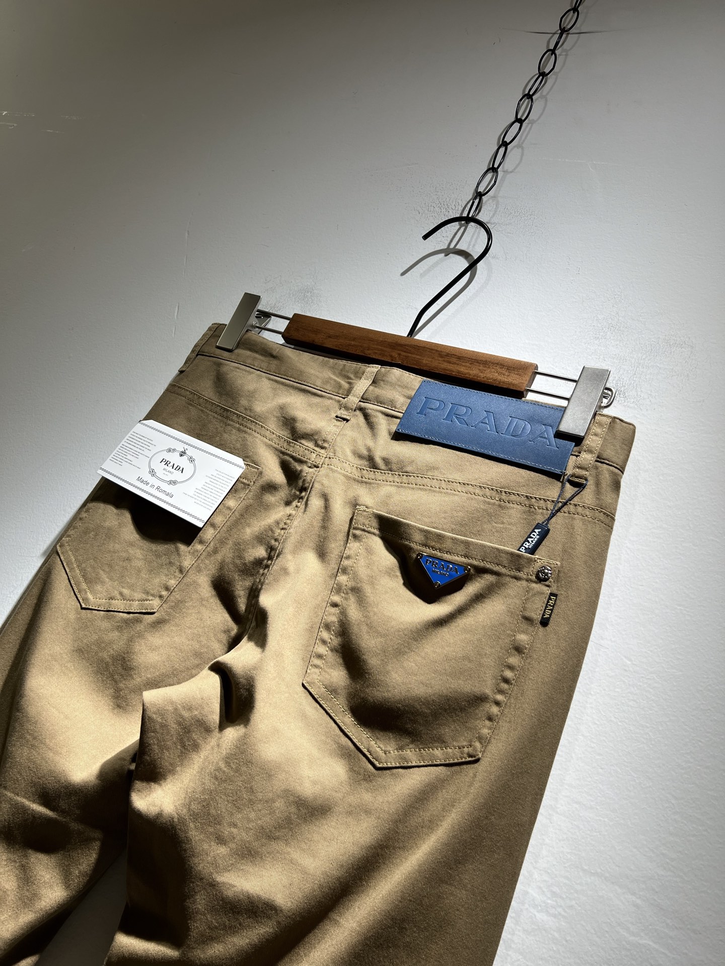 PRA*DA  男士休闲牛仔裤服装,男 7