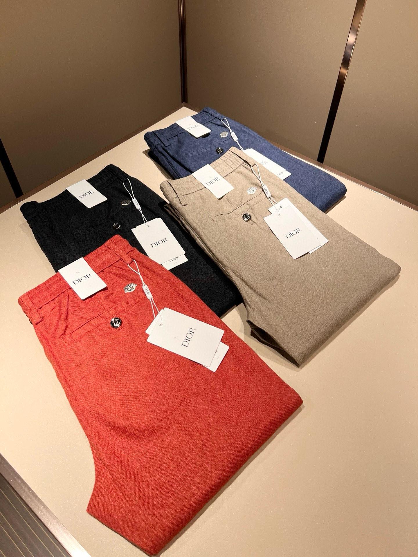 Dior  男士休闲西裤服装,男 1