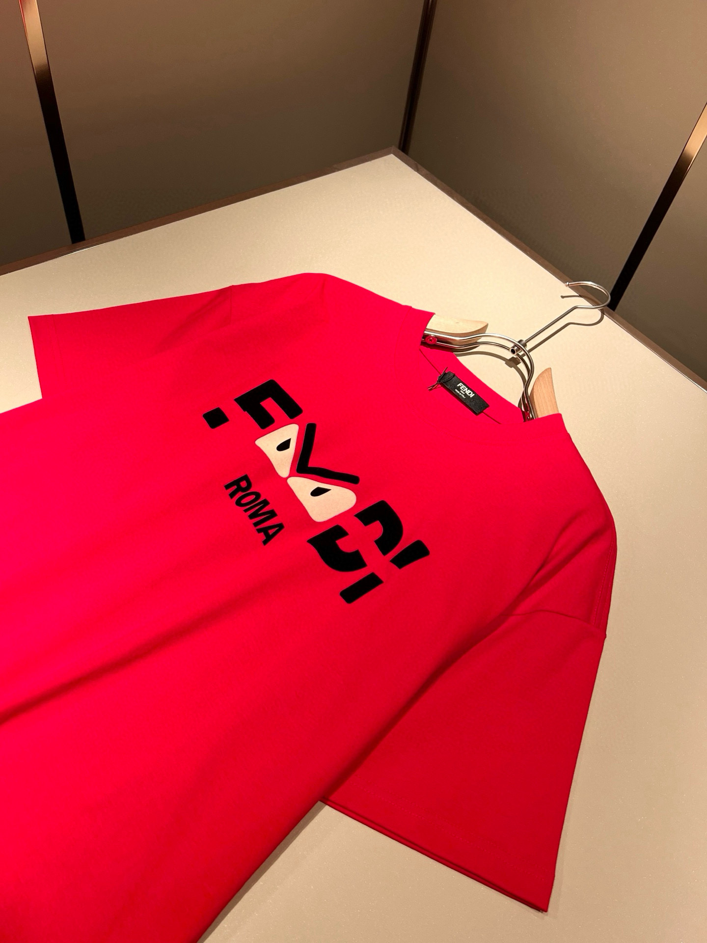 Fendi FD家族 短袖T恤服装,男,女 5