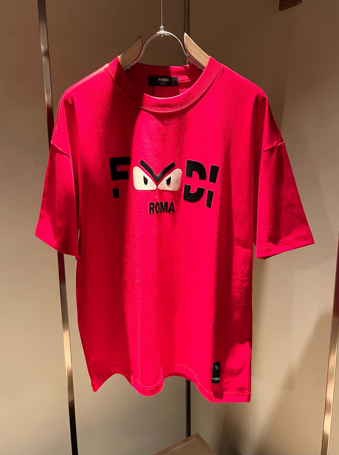 Fendi FD家族 短袖T恤服装,男,女 2