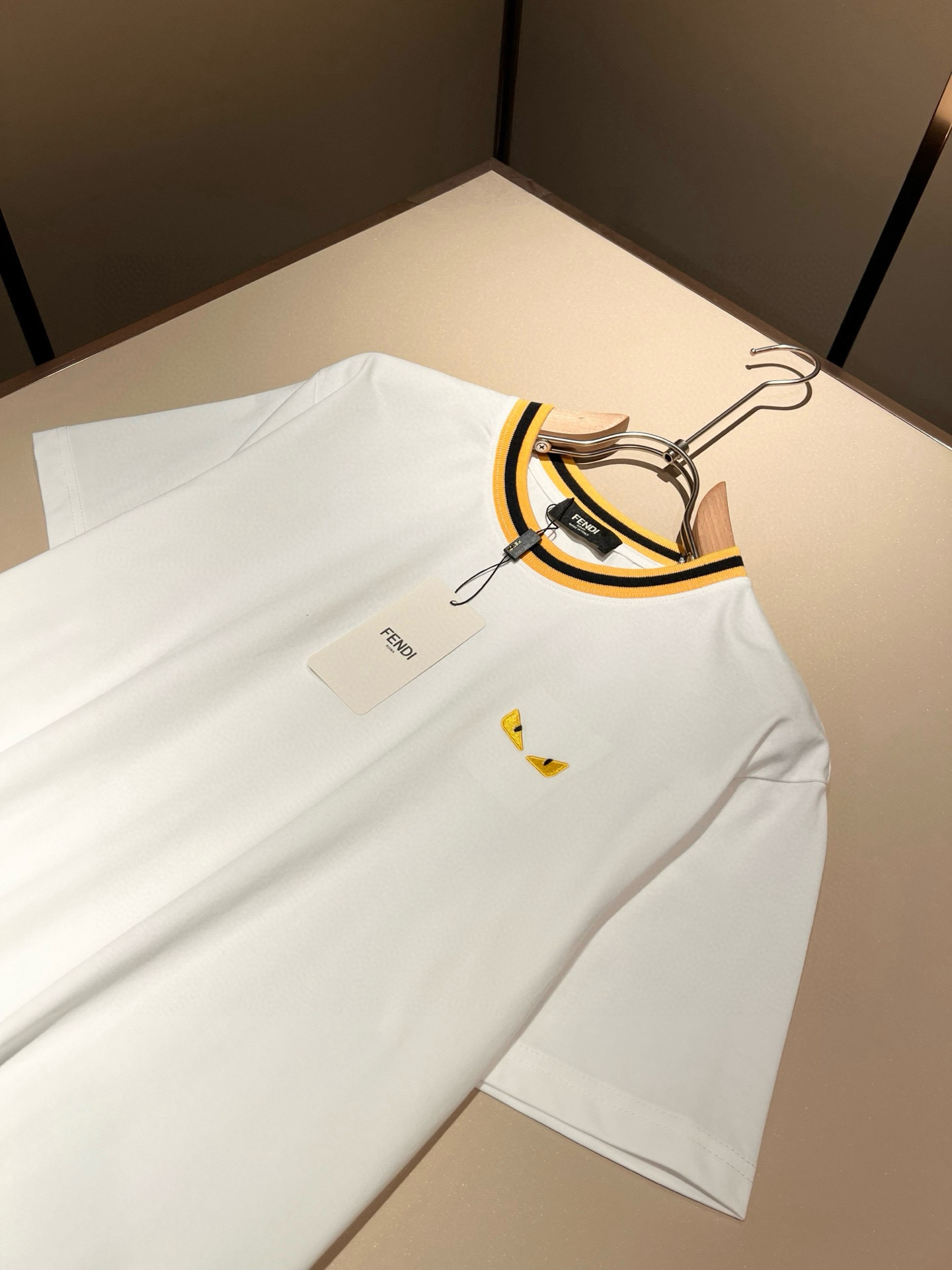 FEN*I FD家族 短袖T恤服装,男,女 5