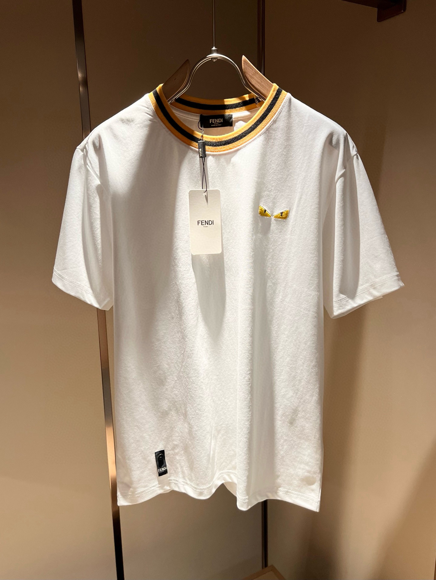 FEN*I FD家族 短袖T恤服装,男,女 2