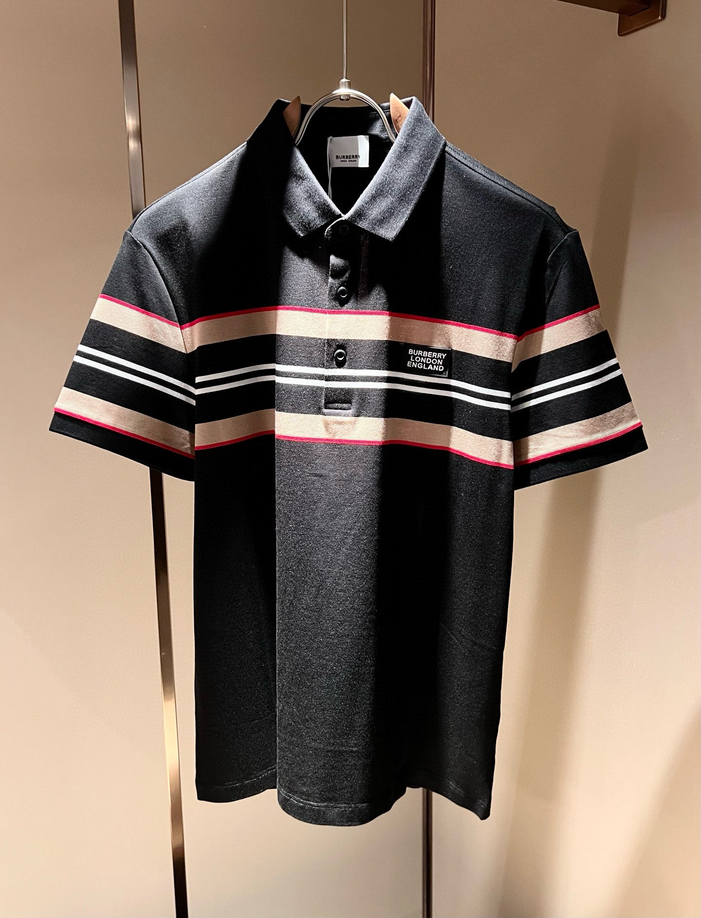 Burberry  男士短袖Polo衫服装,男 2