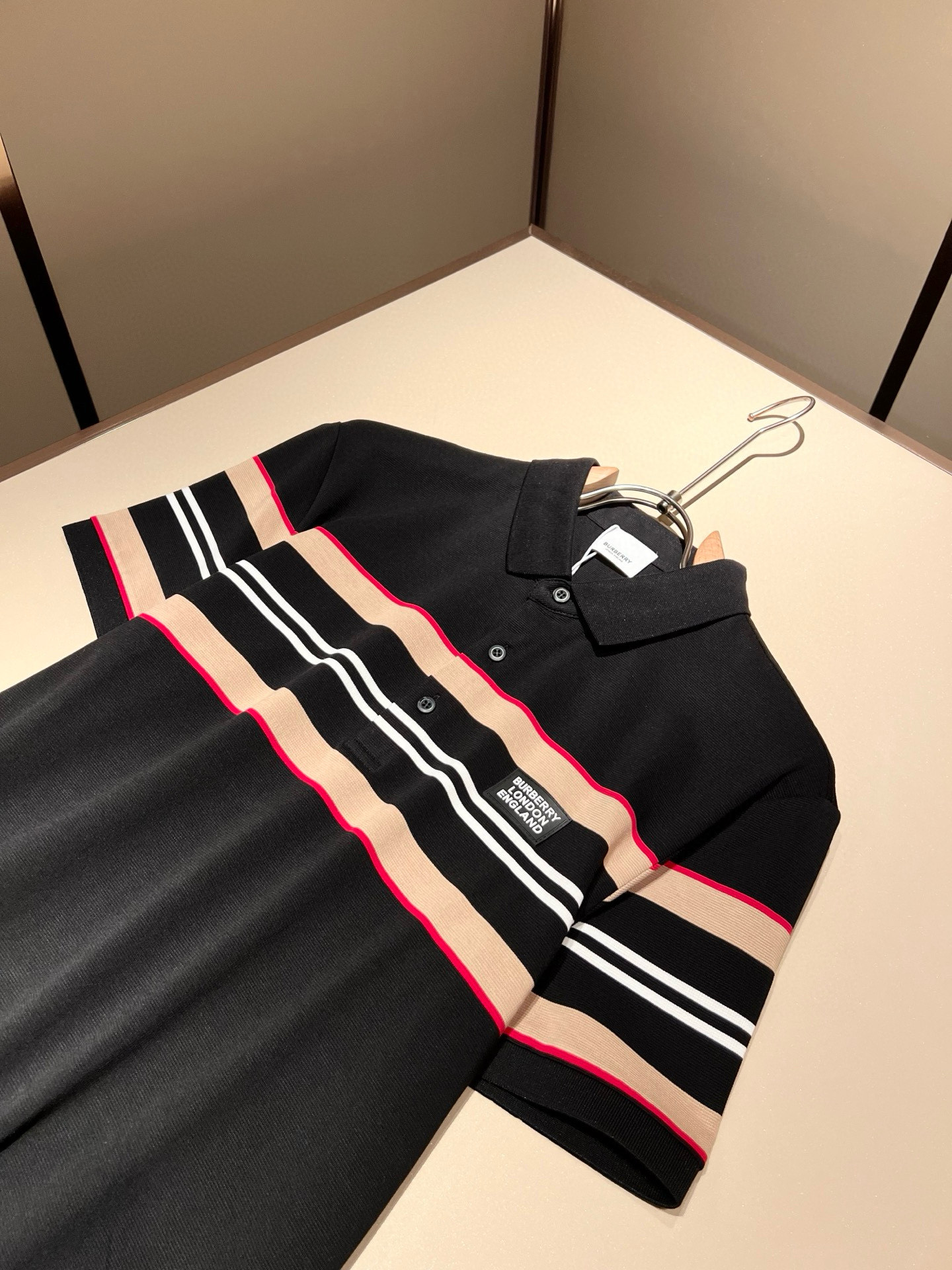 Burberry  男士短袖Polo衫服装,男 5