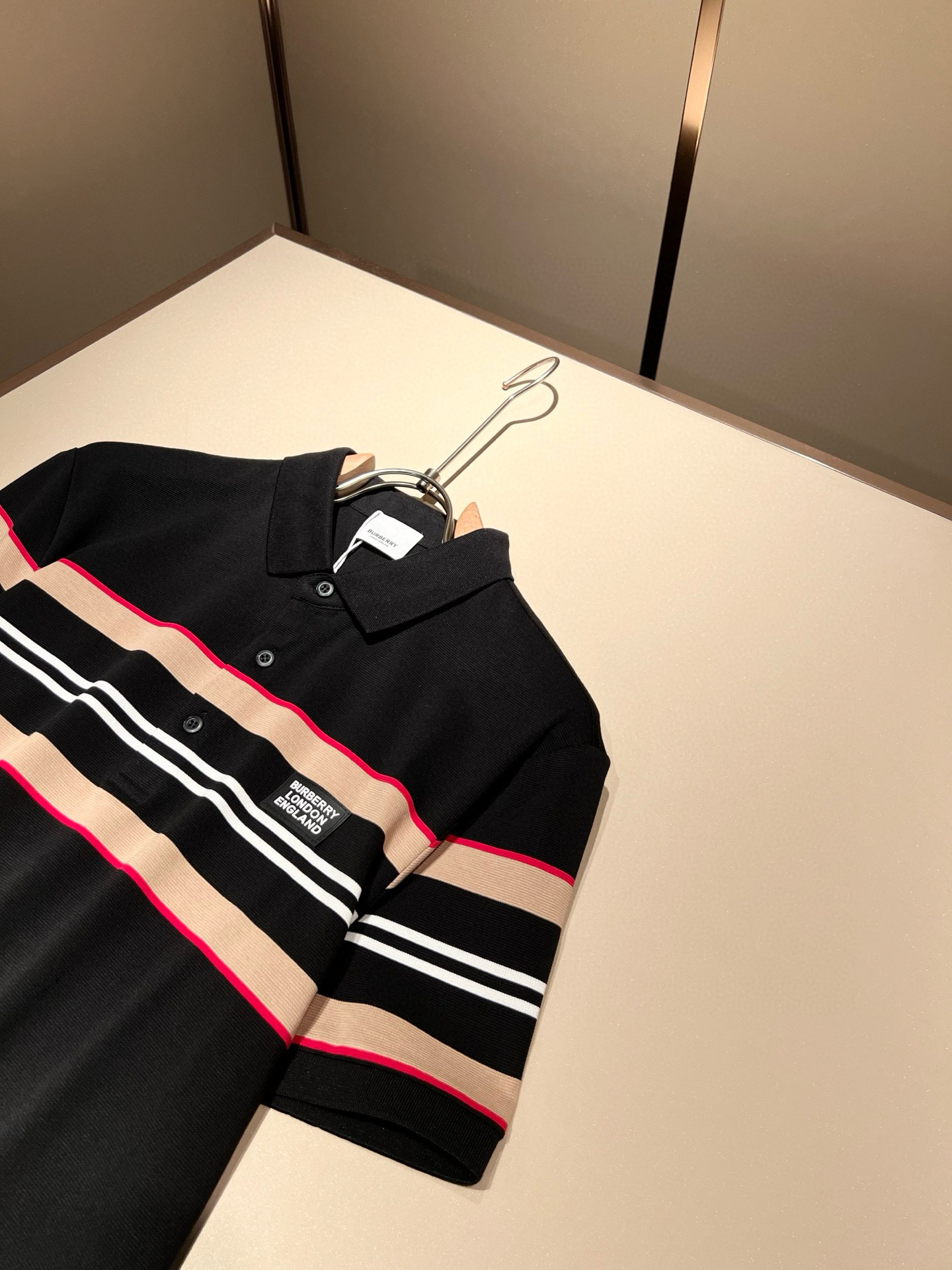 Burberry  男士短袖Polo衫服装,男 6