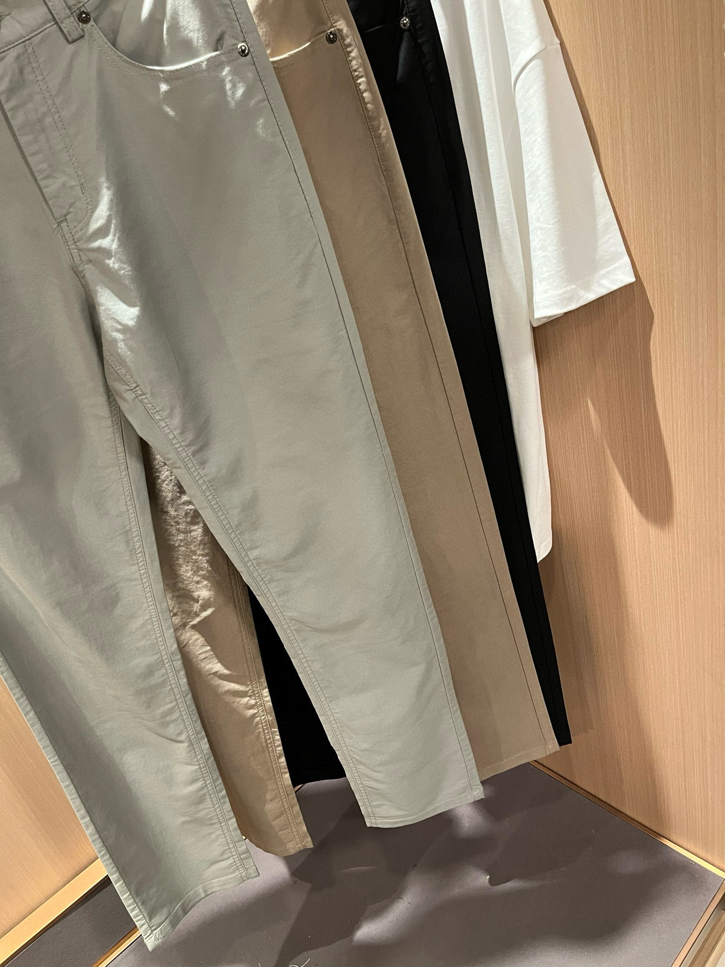 PRA*DA  男士休闲牛仔裤服装,男 5