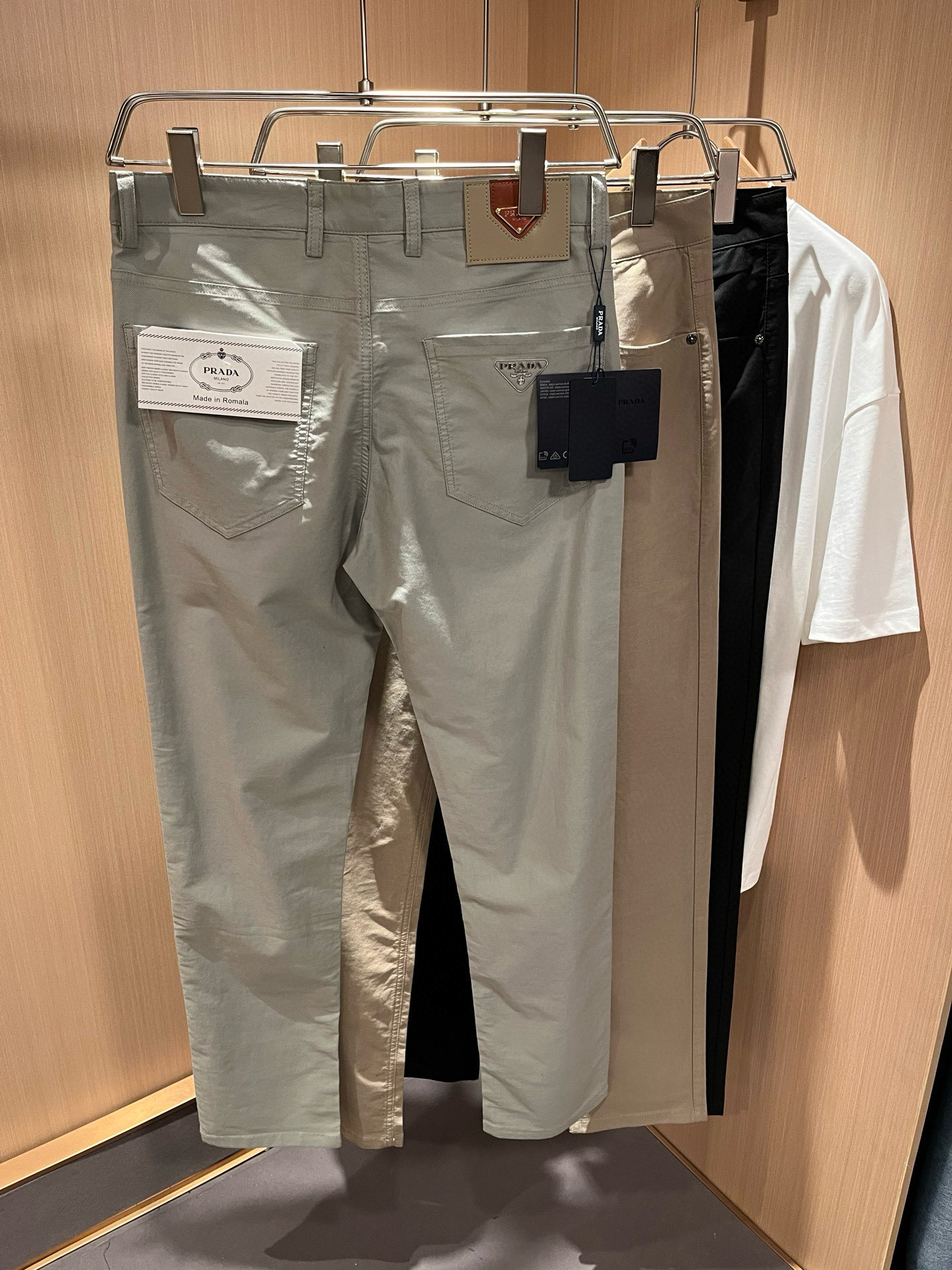 PRA*DA  男士休闲牛仔裤服装,男 3