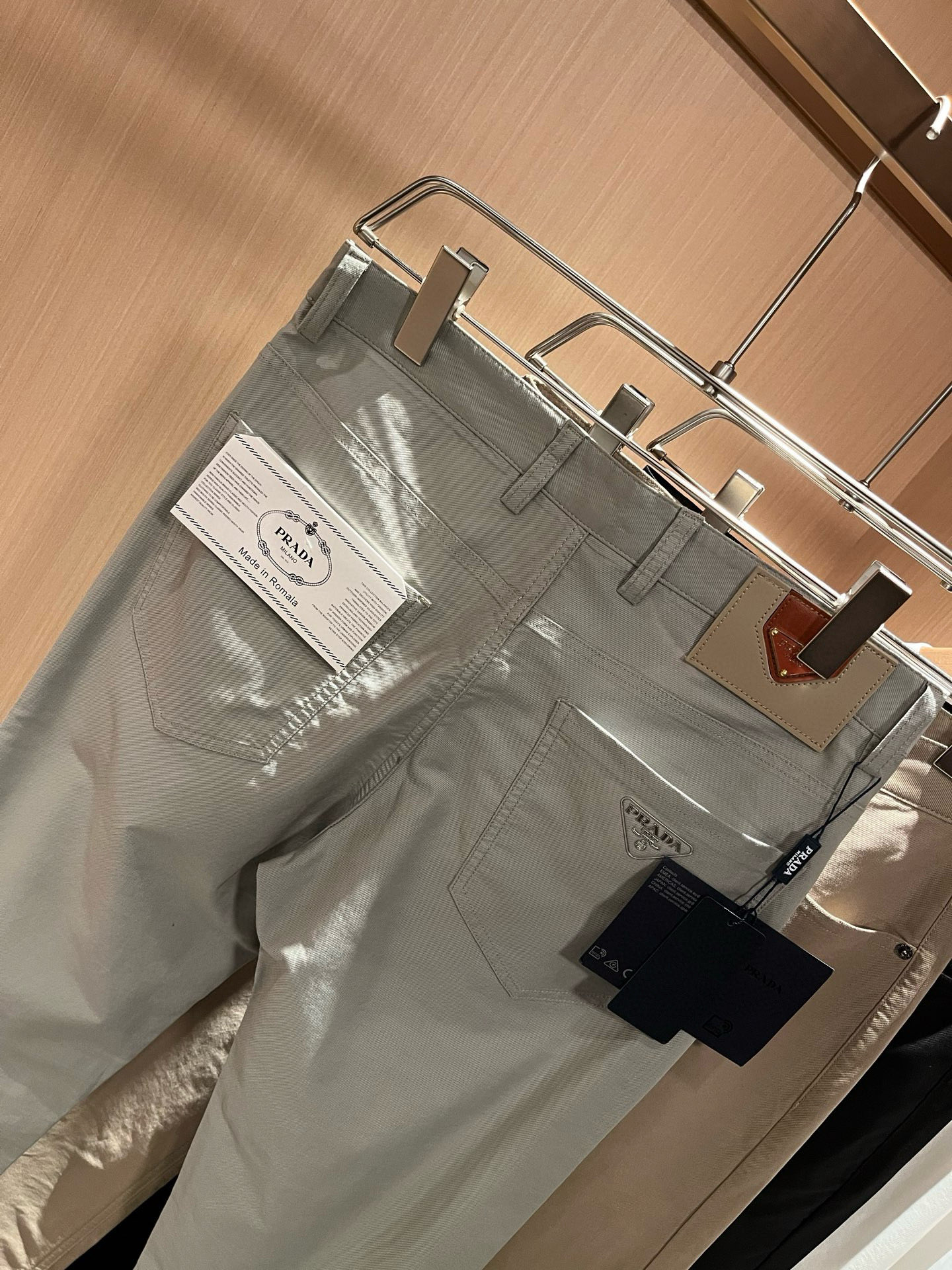 PRA*DA  男士休闲牛仔裤服装,男 7