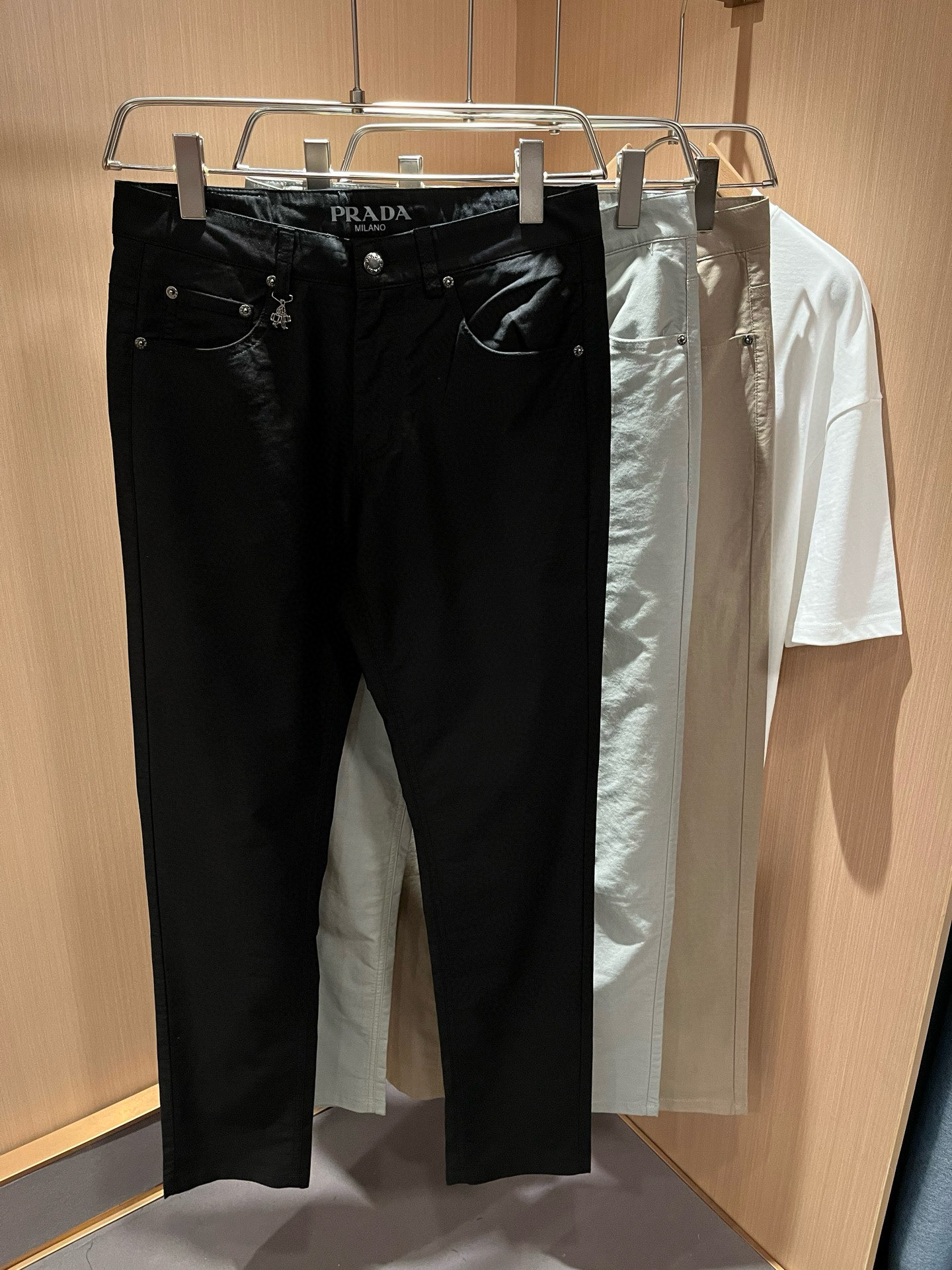 PRA*DA  牛仔裤服装,男 2