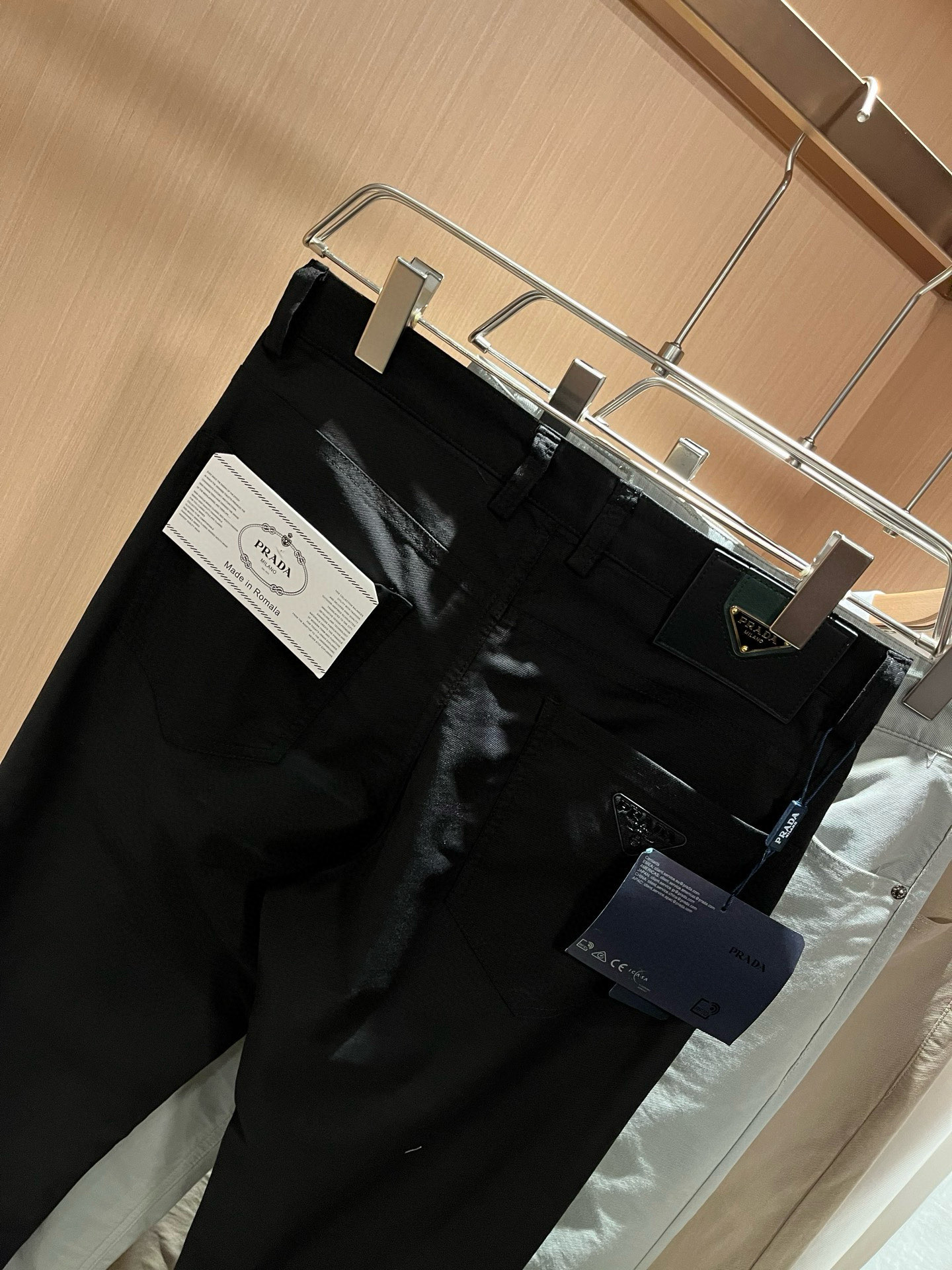 PRA*DA  牛仔裤服装,男 7