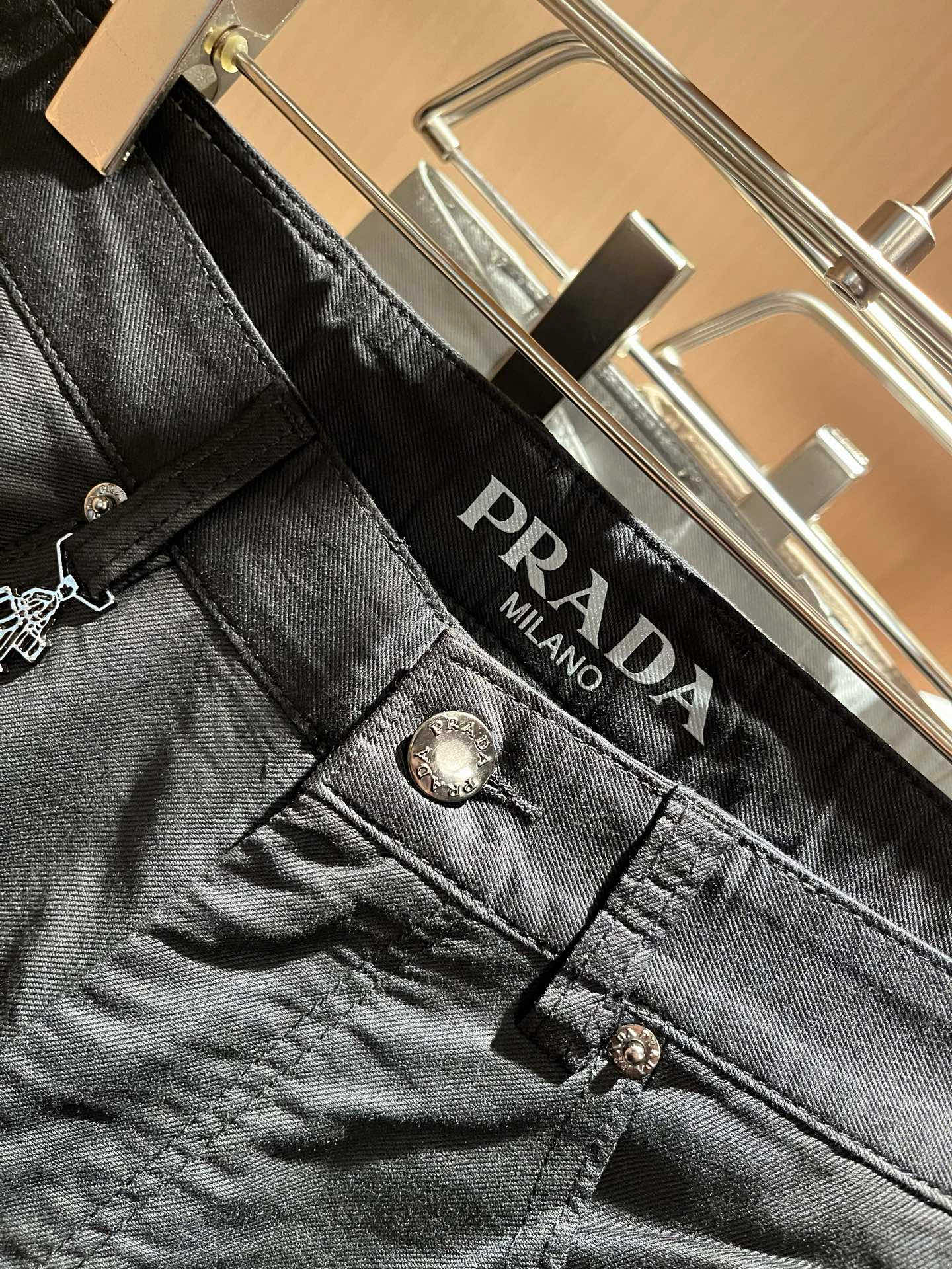 PRA*DA  牛仔裤服装,男 6