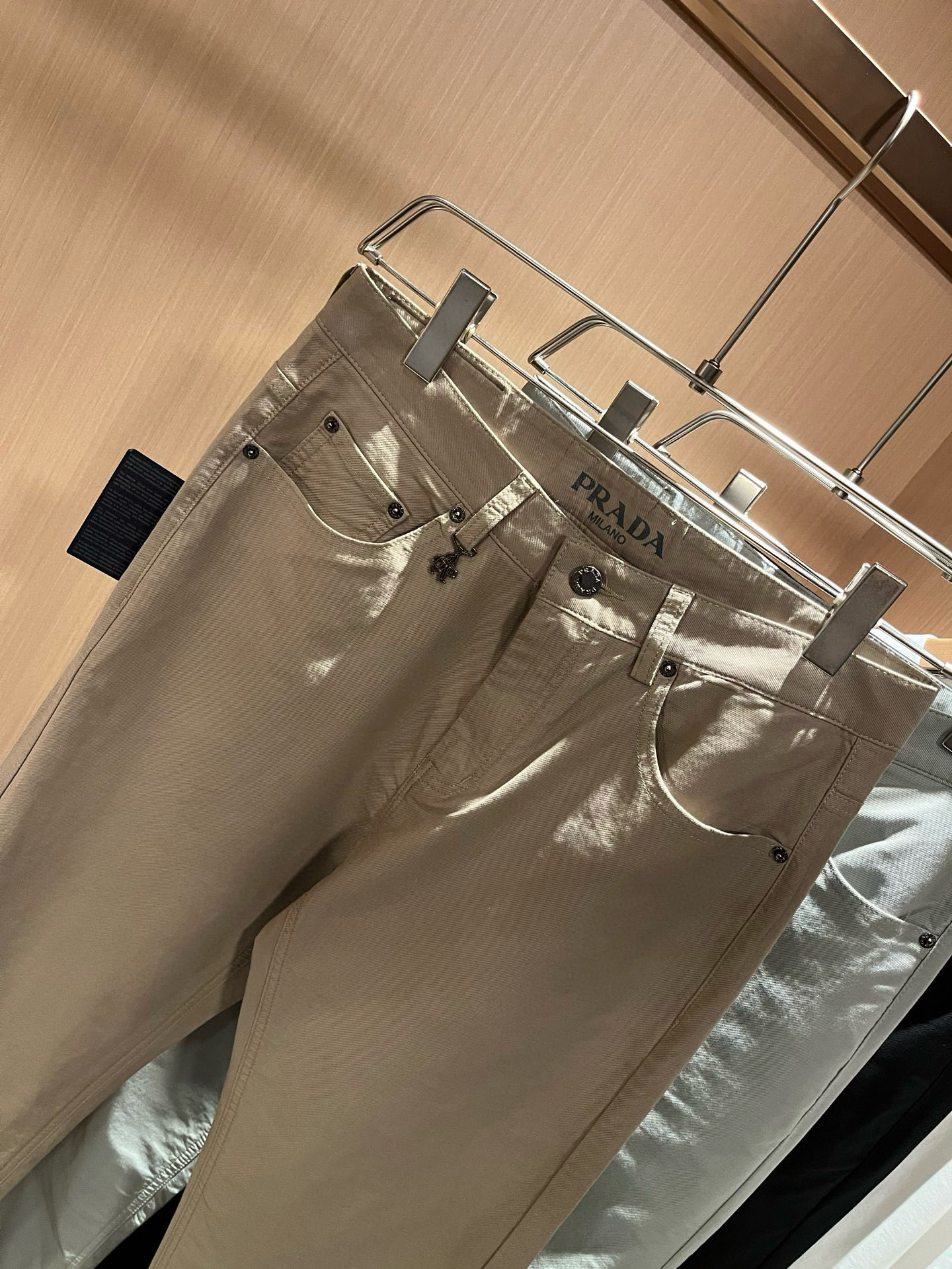 PRA*DA  休闲牛仔裤服装,男 4