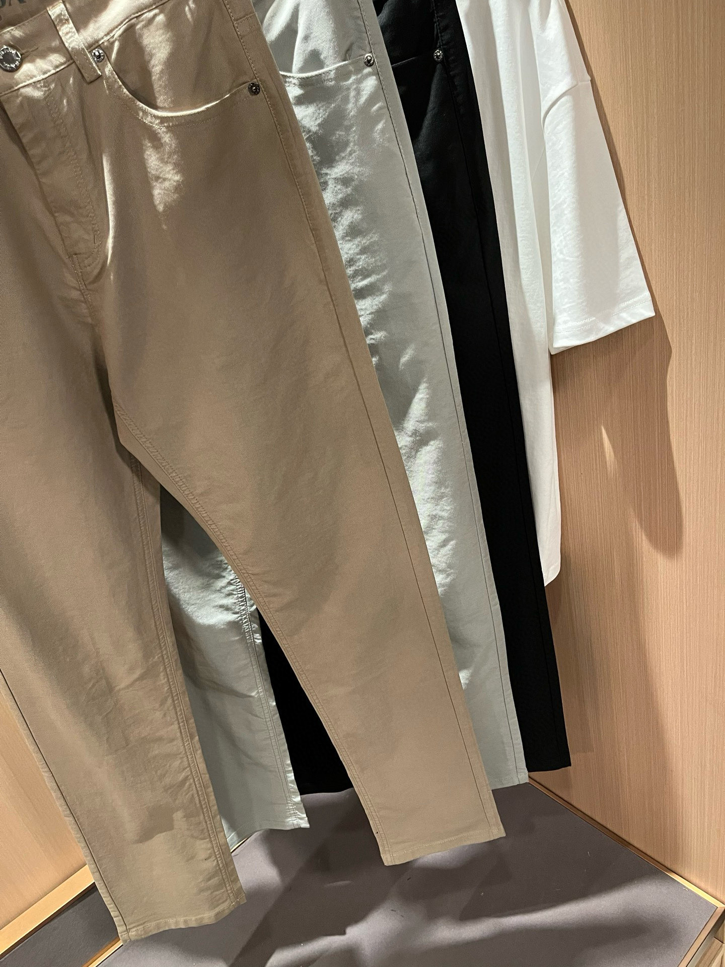 PRA*DA  休闲牛仔裤服装,男 5