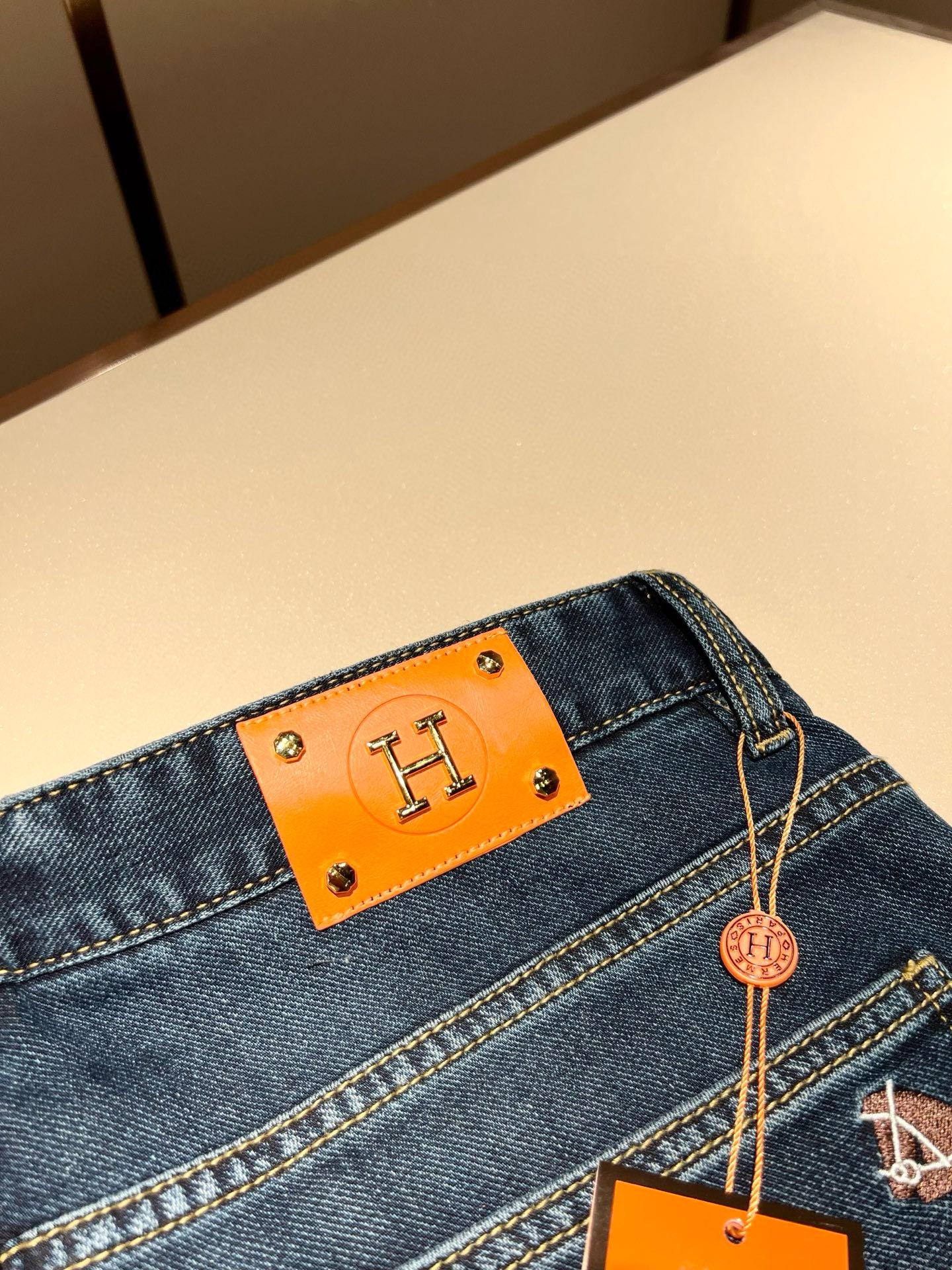 Hermès  牛仔裤服装,男 9