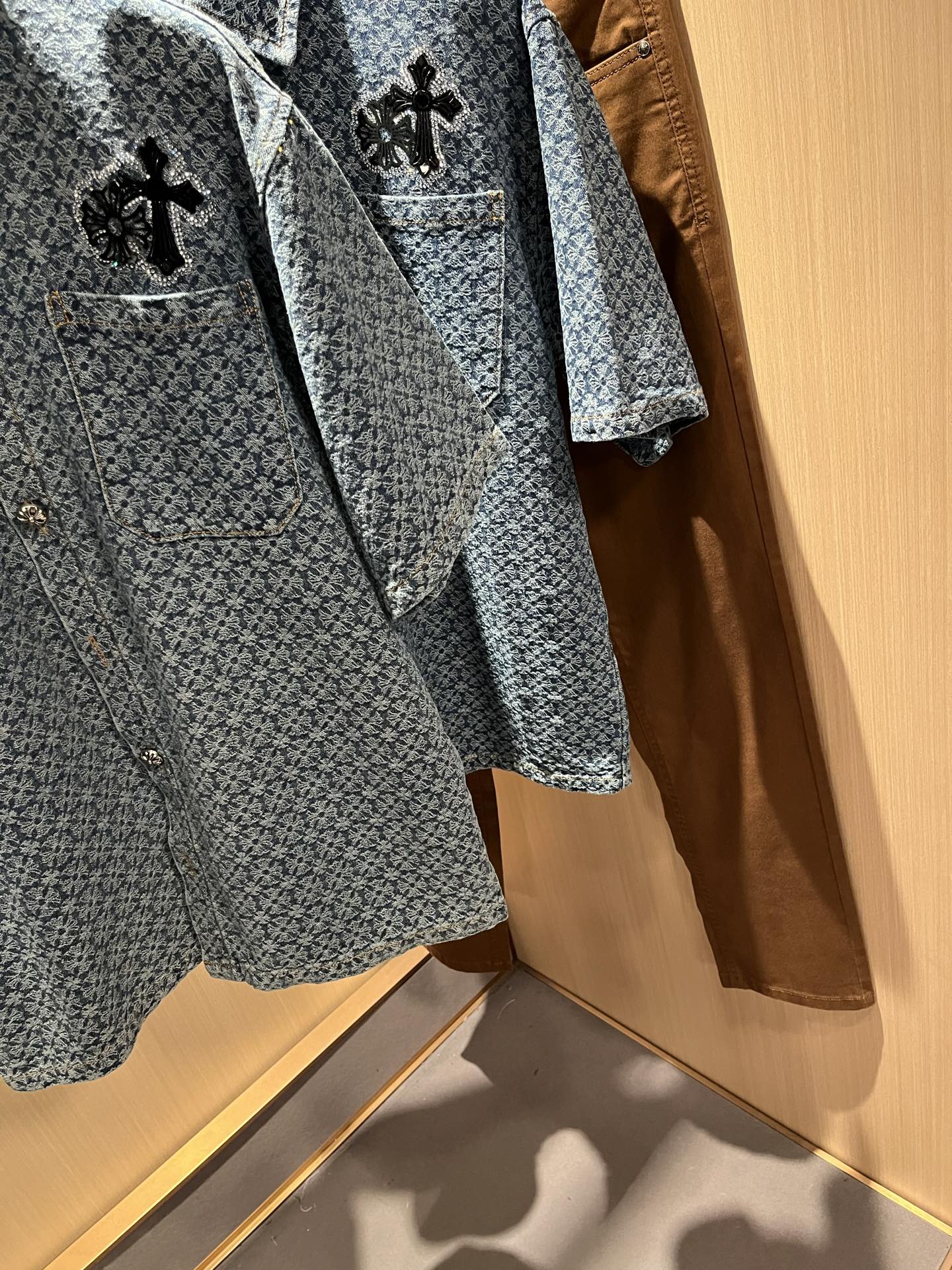 2025 New Cowboy Shirt: Chrome Hear*sk Classic Silver Appliance Series Review - 图片 6