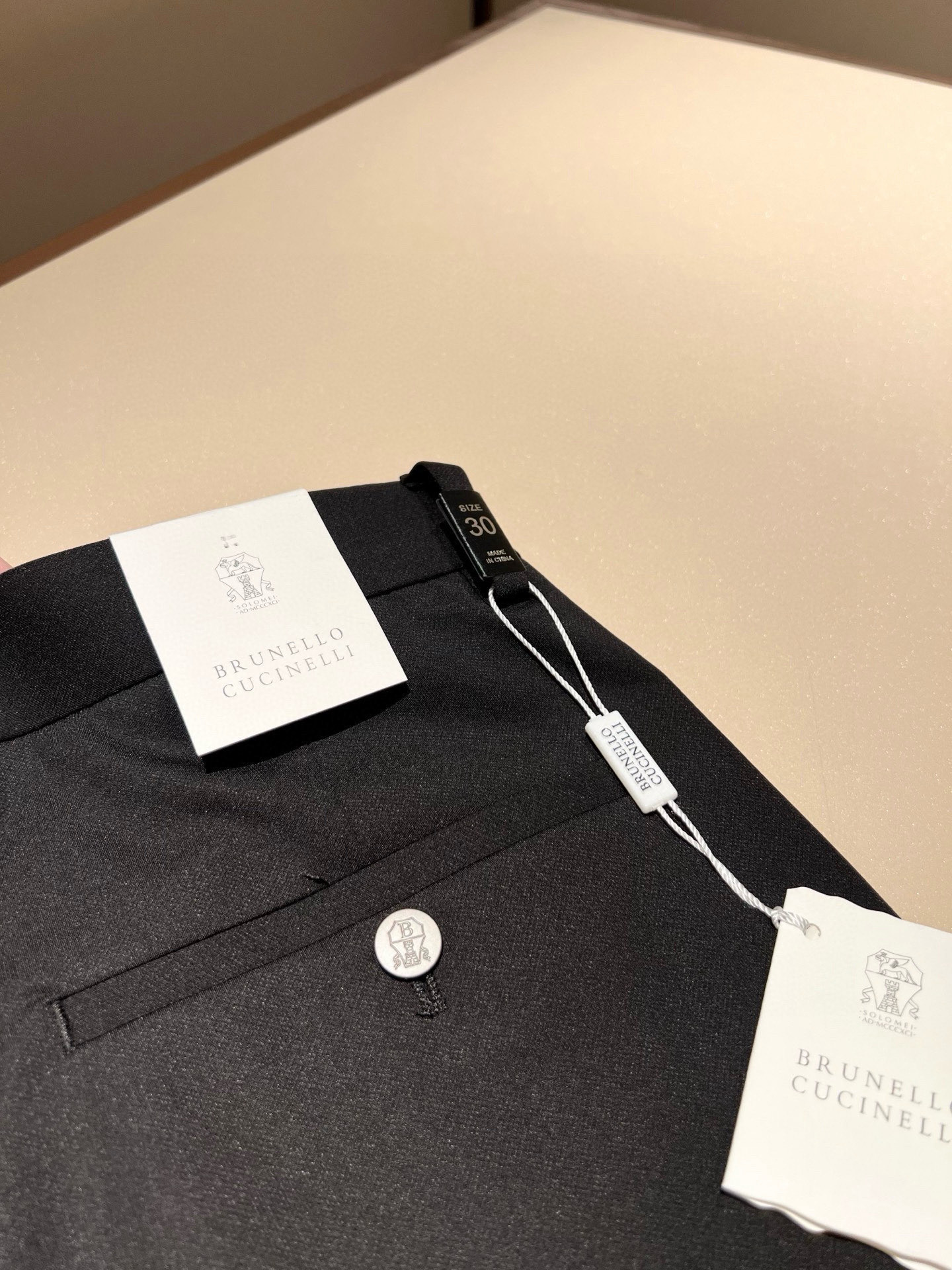 BC-Brunello Cucinelli 2025 Men’s High-end Leisure Pants: Japanese Craftsmanship, Luxury Quality - 图片 9