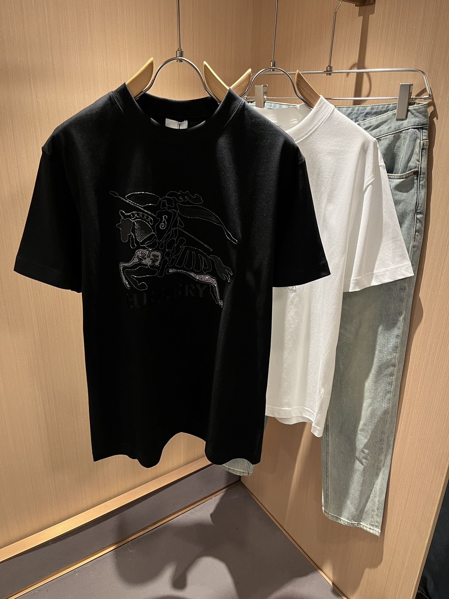 BURBER*Y * 2025 T BUR logo :S-2XL Manica corta