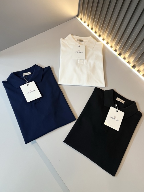 Moncler Men's Polo Shirt - Short Sleeve Logo Tee - Casual Style for Men 1 Moncler Men's Polo Shirt - Short Sleeve Logo Tee - Casual Style for Men