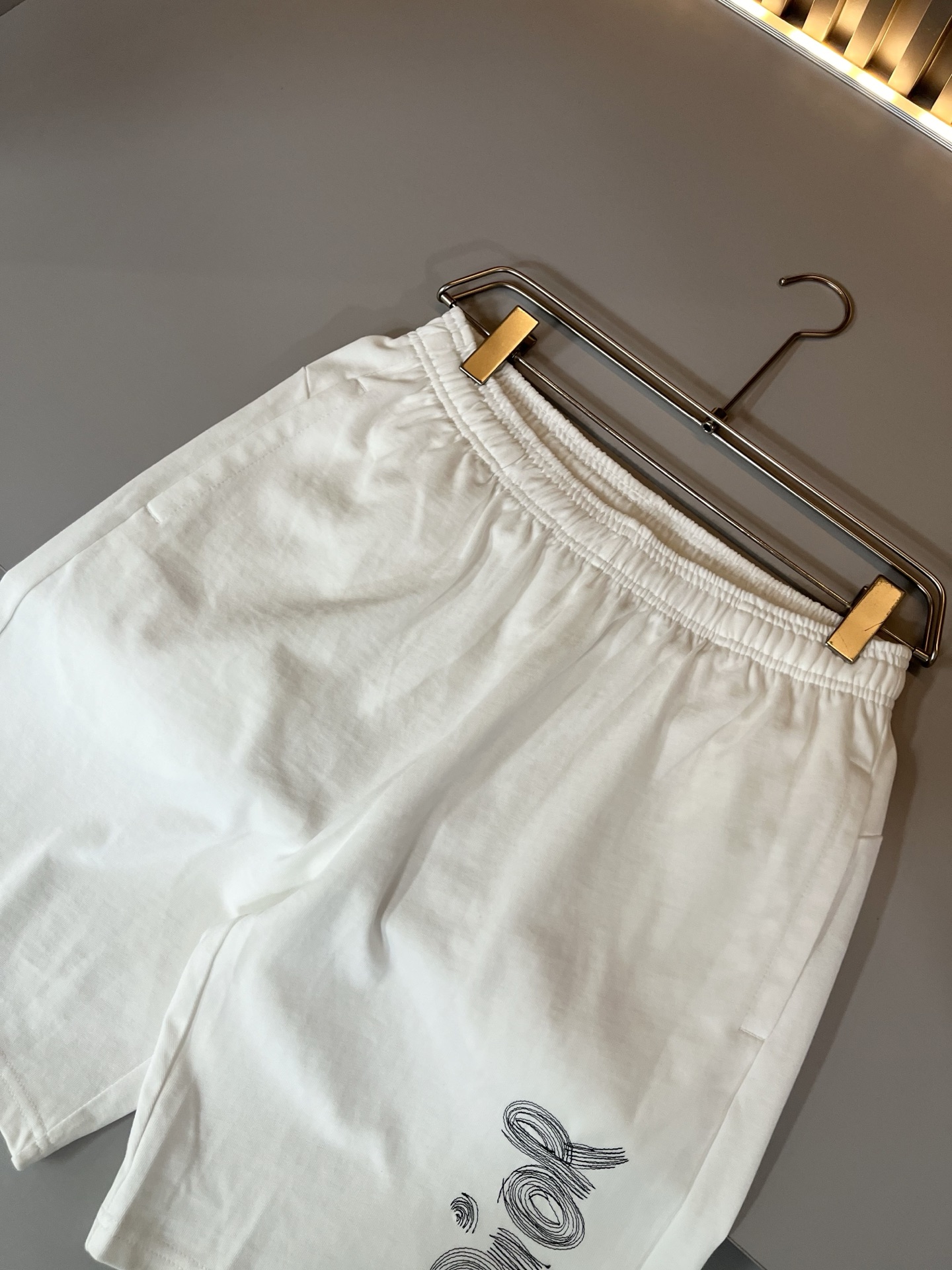 Dior 2025 Spring/Summer Unisex White Cotton Casual Shorts 5 i1748456567999 6525 0 3