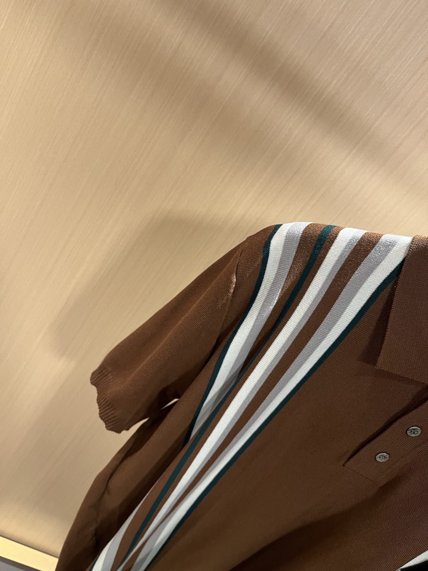 Loro Piana Men's Striped Knit Polo Shirt - Comfortable & Breathable 7 i1749054866600 6545 0 5