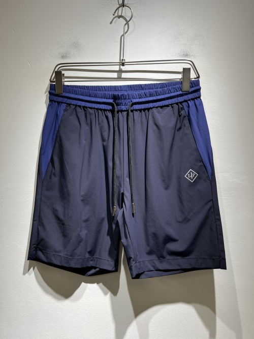 Loro Piana Men's 2025 Spring/Summer Casual Shorts with Logo Detail 1 Loro Piana Men's 2025 Spring/Summer Casual Shorts with Logo Detail