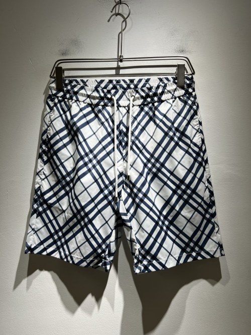 Burberry 2025 Spring/Summer Casual Plaid Shorts - Unisex Style 1 Burberry 2025 Spring/Summer Casual Plaid Shorts - Unisex Style