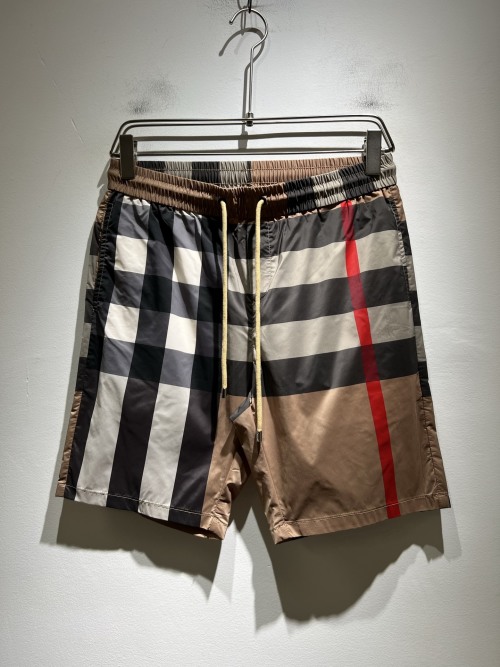 Burberry Pantalones Cortos Casuales a Cuadros para Hombre y Mujer 1 Burberry Pantalones Cortos Casuales a Cuadros para Hombre y Mujer