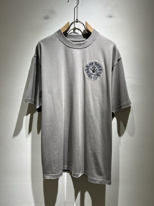 Chrome Hearts 2025SS Classic Logo Embroidered Short Sleeve T-Shirt 1 Chrome Hearts 2025SS Classic Logo Embroidered Short Sleeve T-Shirt
