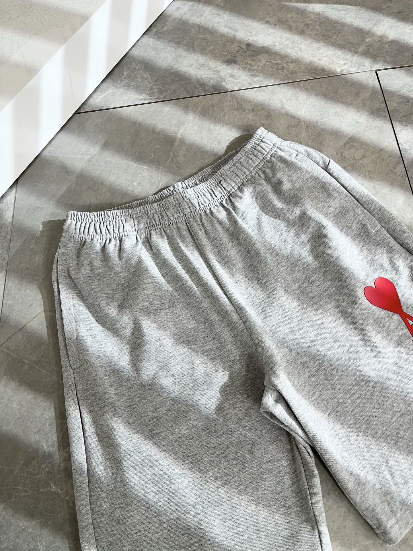 AMI Paris 2025 Spring/Summer Unisex Casual Shorts with Logo - S to 2XL 6 i1749243847026 4643 0 4