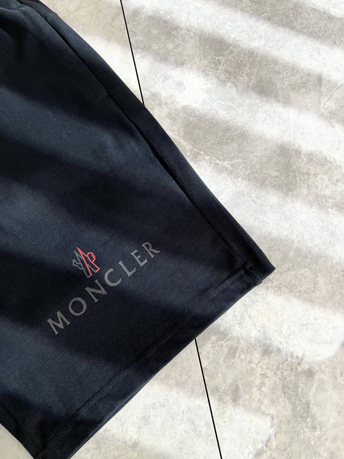 Moncler Logo Print Cotton Blend Casual Shorts, Couple Style, S-2XL 8 i1749243932984 2616 0 6