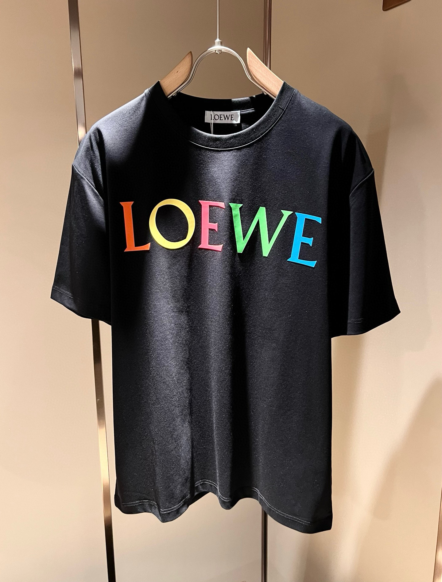 LOEWE 2025 S/S Logo Print Cotton Tee - Unisex Fashion Essential 3 i1749391461348 5442 0 1