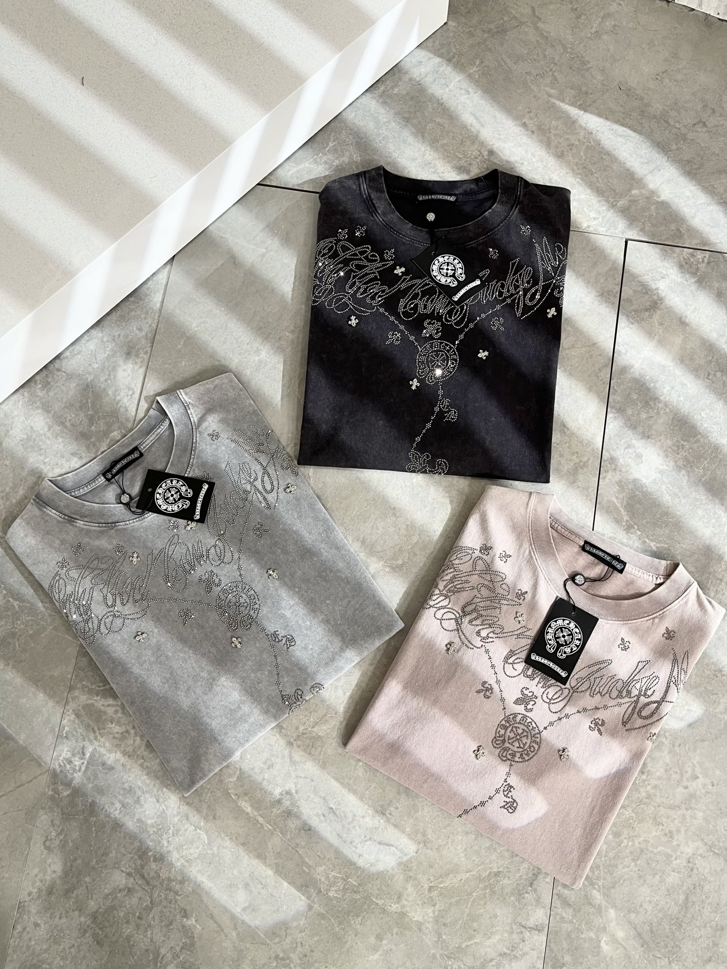 חולצת Chrome Hearts קסואר שרוול שלבים קצרים - אופנה מובילית 4 i1749392987989 721 0 0