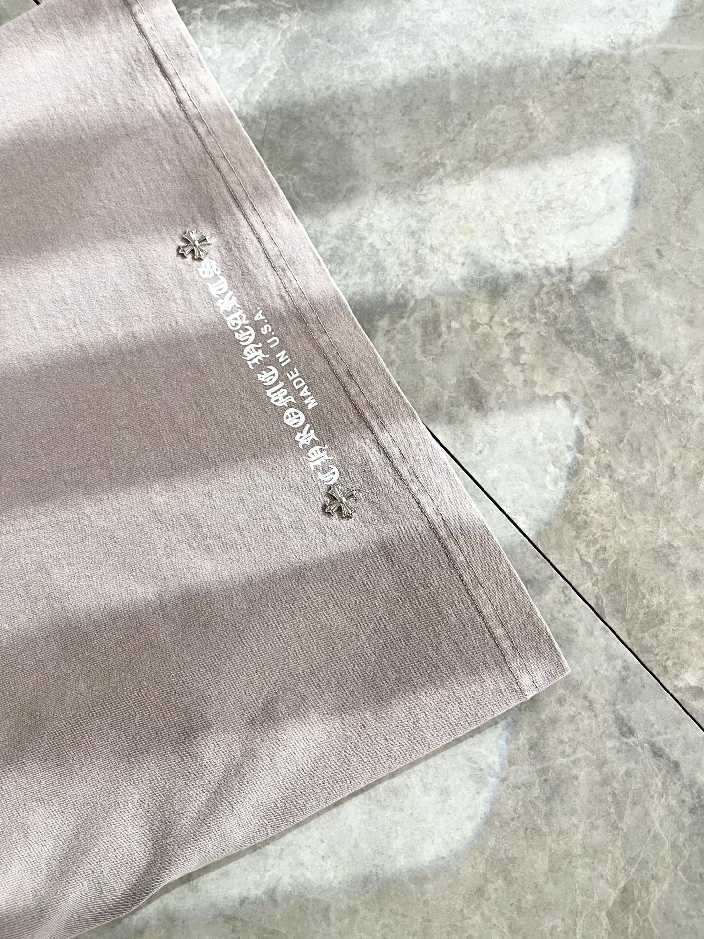 Chrome Hearts Unisex Short Sleeve T-Shirt With Logo Rhinestone Design 10 i1749392988059 246 0 8