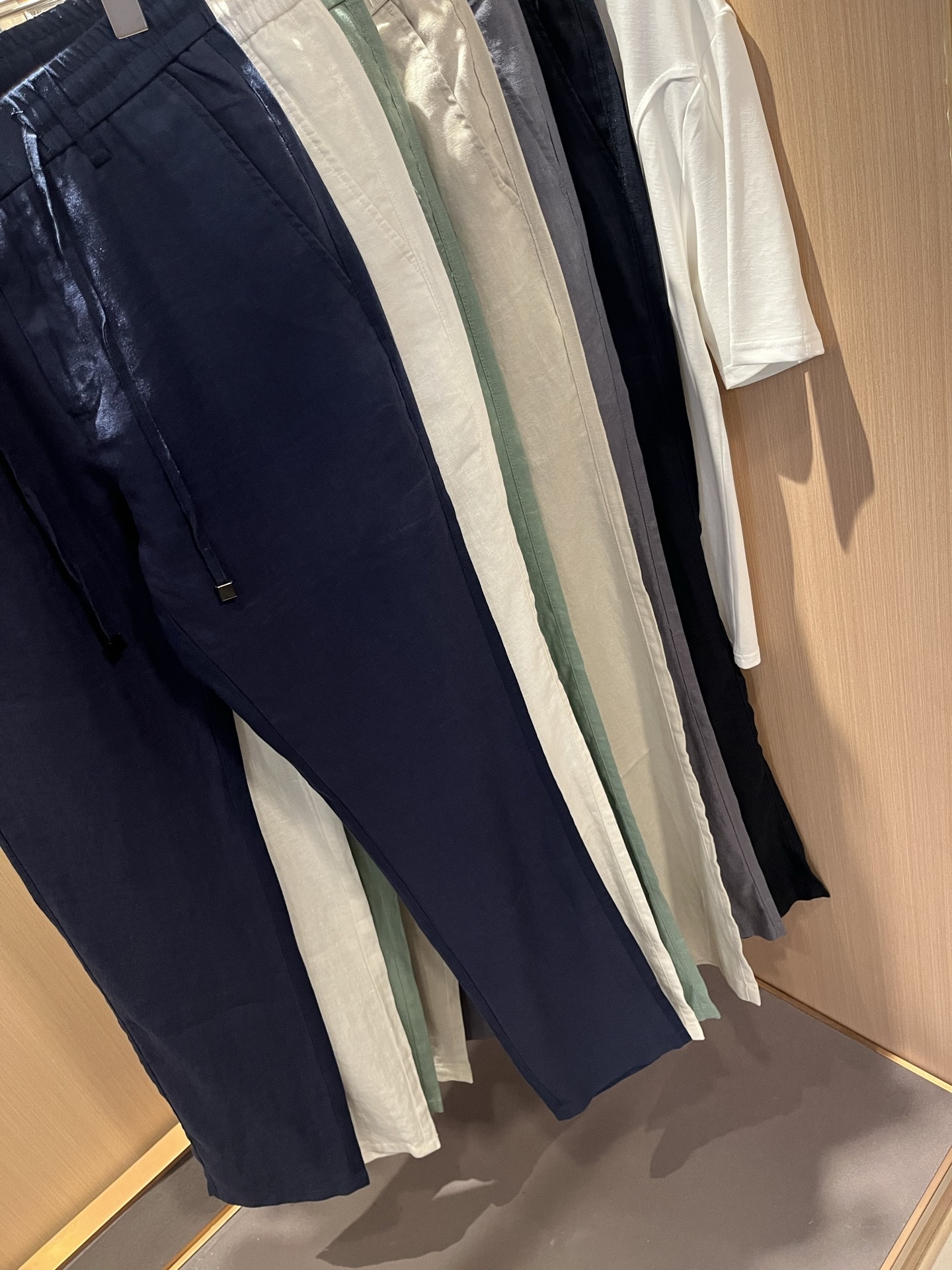 kiton 2025春夏新款男士亚麻休闲裤,男士经典时尚百搭休闲西裤!贸易公司渠道稀出,领先官网发售!